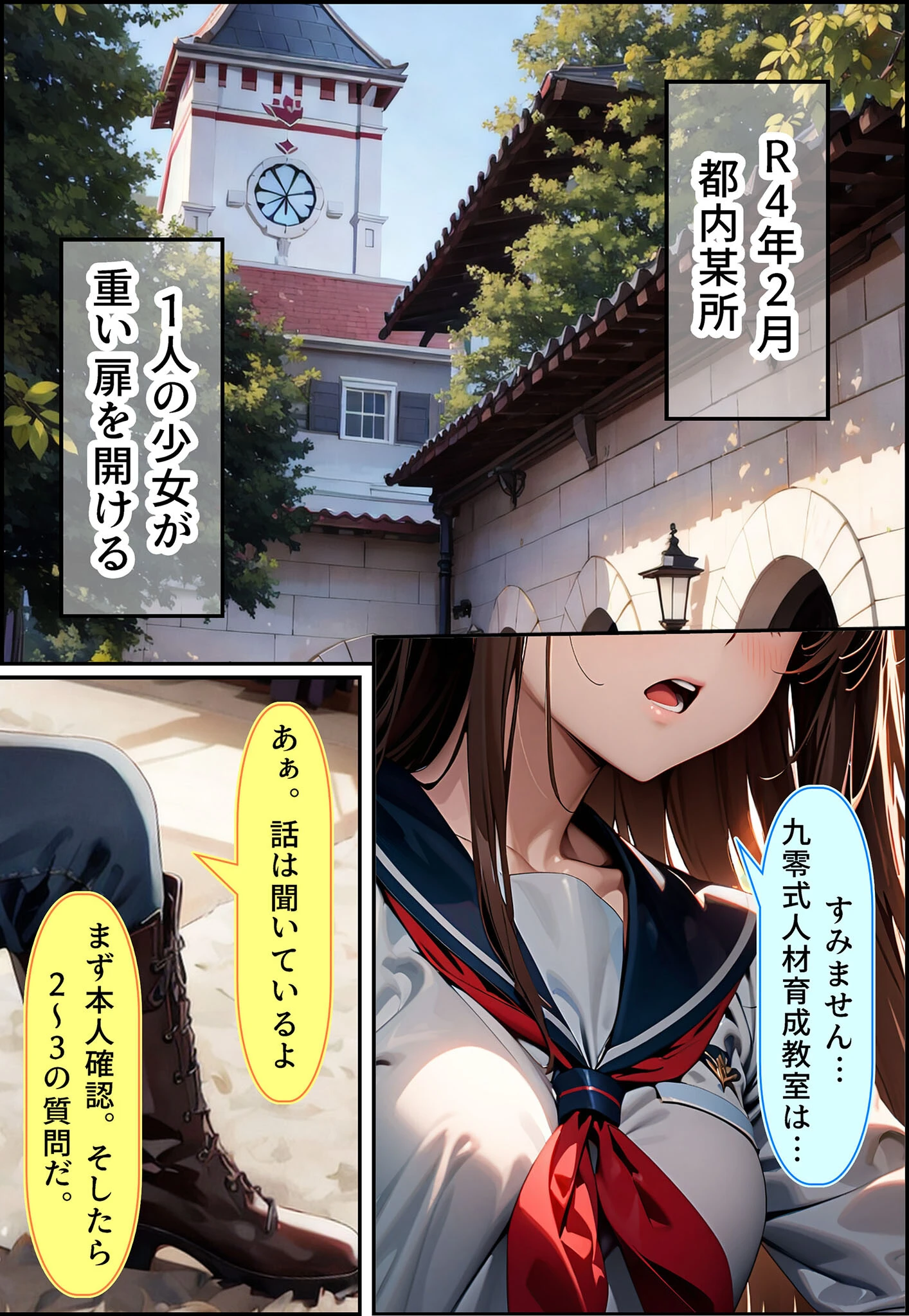 九零式人材育成教室 モザイク版ページ5