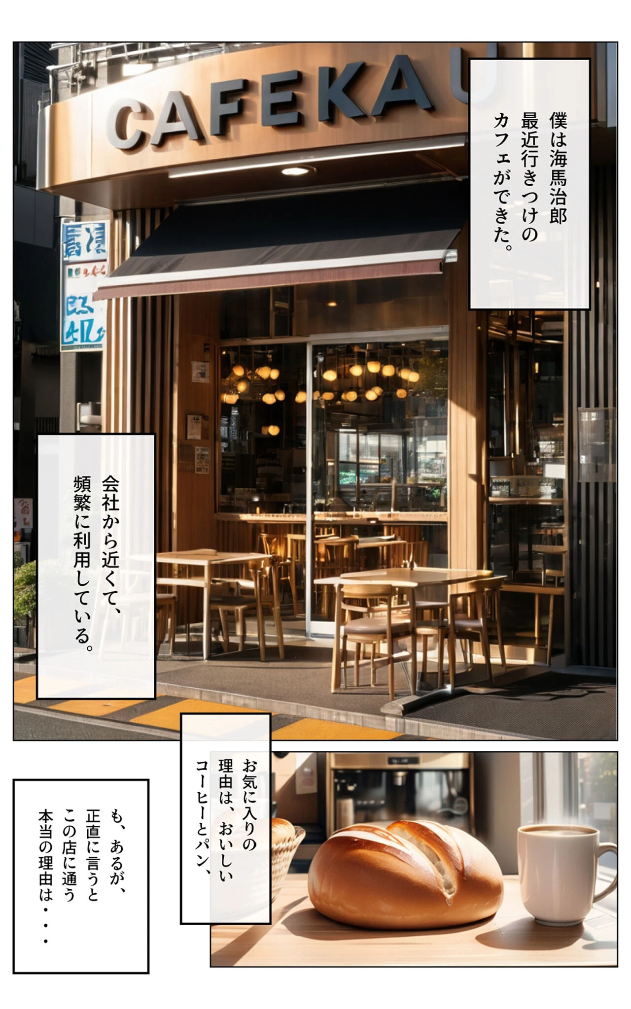 憧れのカノジョと〇〇〇するまでのストーリー 〜カフェショップ編〜ページ4