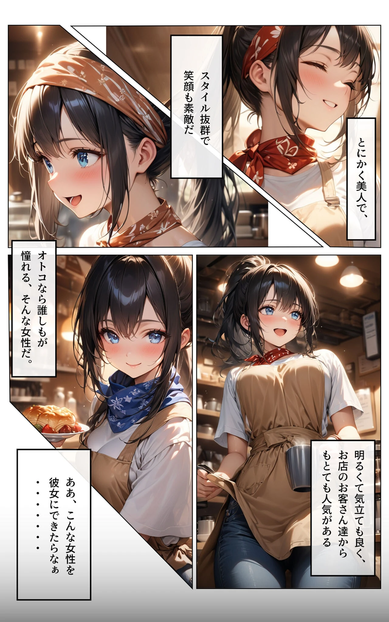 憧れのカノジョと〇〇〇するまでのストーリー 〜カフェショップ編〜ページ6