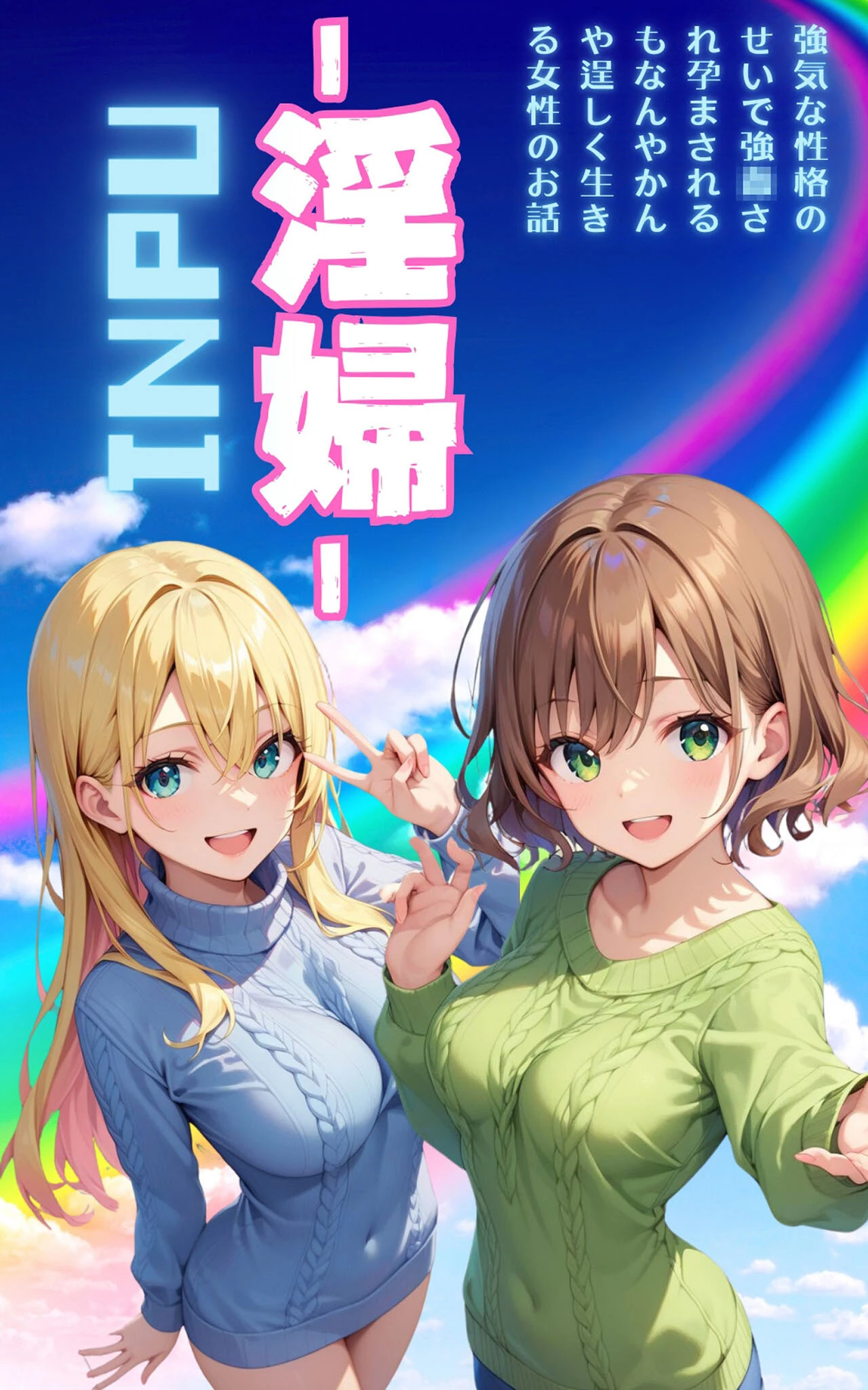「淫婦」〜INPU〜 強気な性格のせいで●●され●●●れるもなんやかんや逞しく生きる女性のお話 モザイク版ページ3