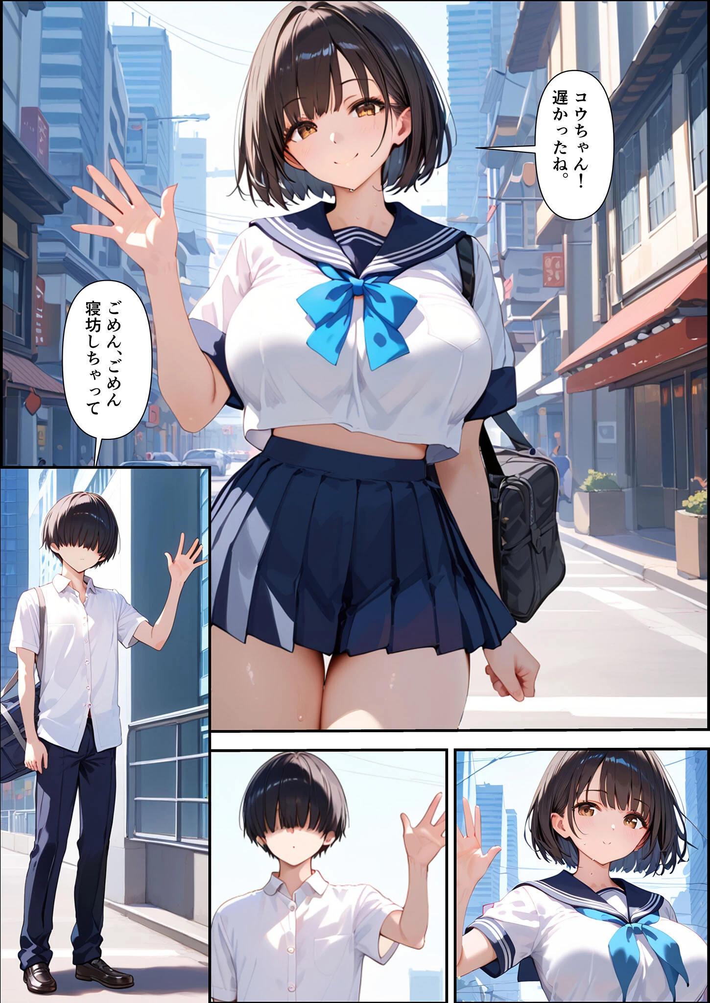 ボクを守るために不良の性●●になっても絶対に堕ちないカノジョページ4