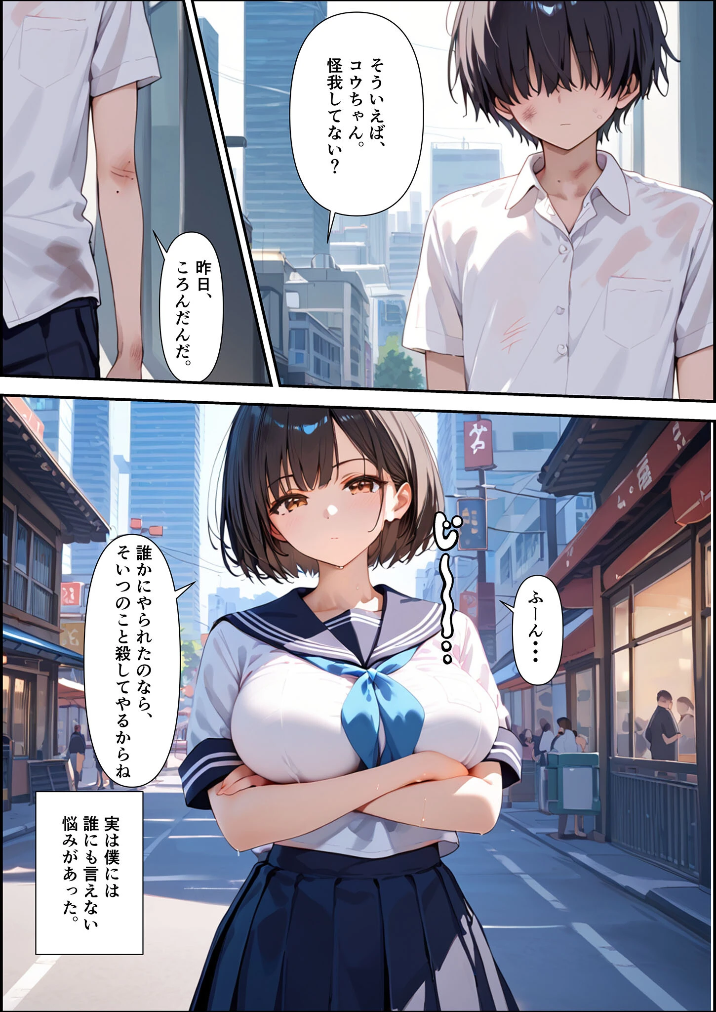 ボクを守るために不良の性●●になっても絶対に堕ちないカノジョページ7