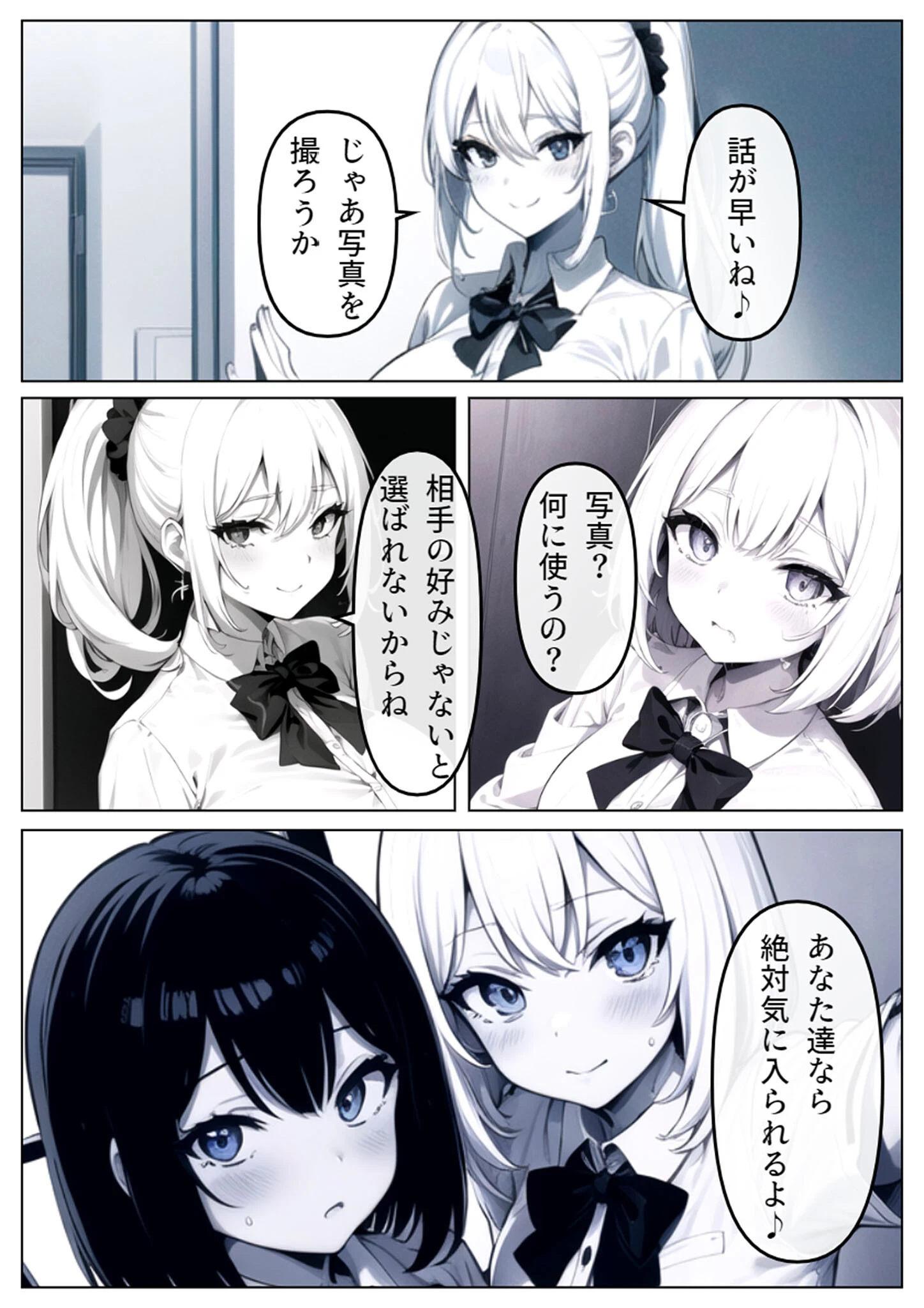 パパ活へのキケンすぎる誘い 清楚彼女が堕ちていく モザイク版ページ7