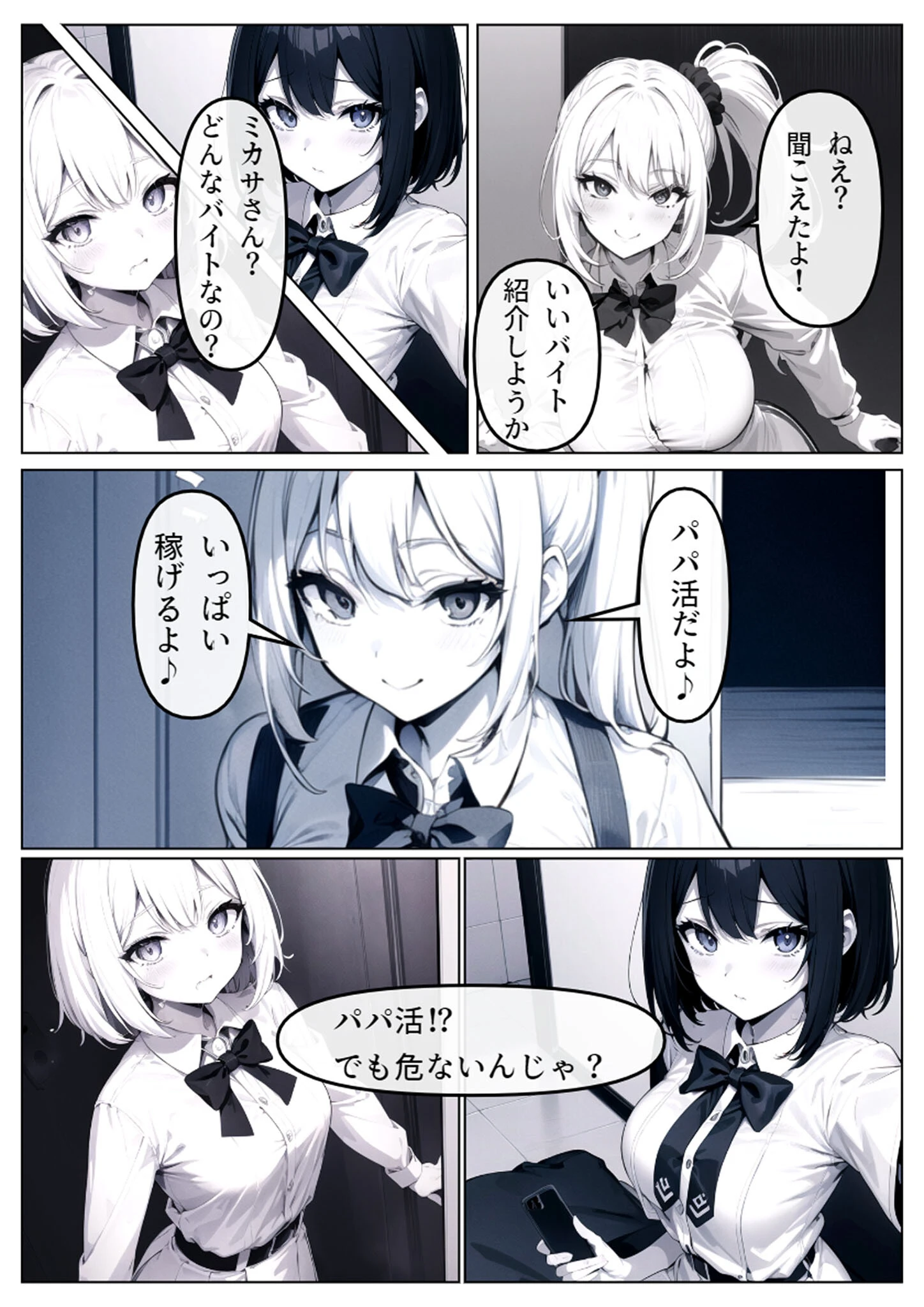 パパ活へのキケンすぎる誘い 清楚彼女が堕ちていくページ5