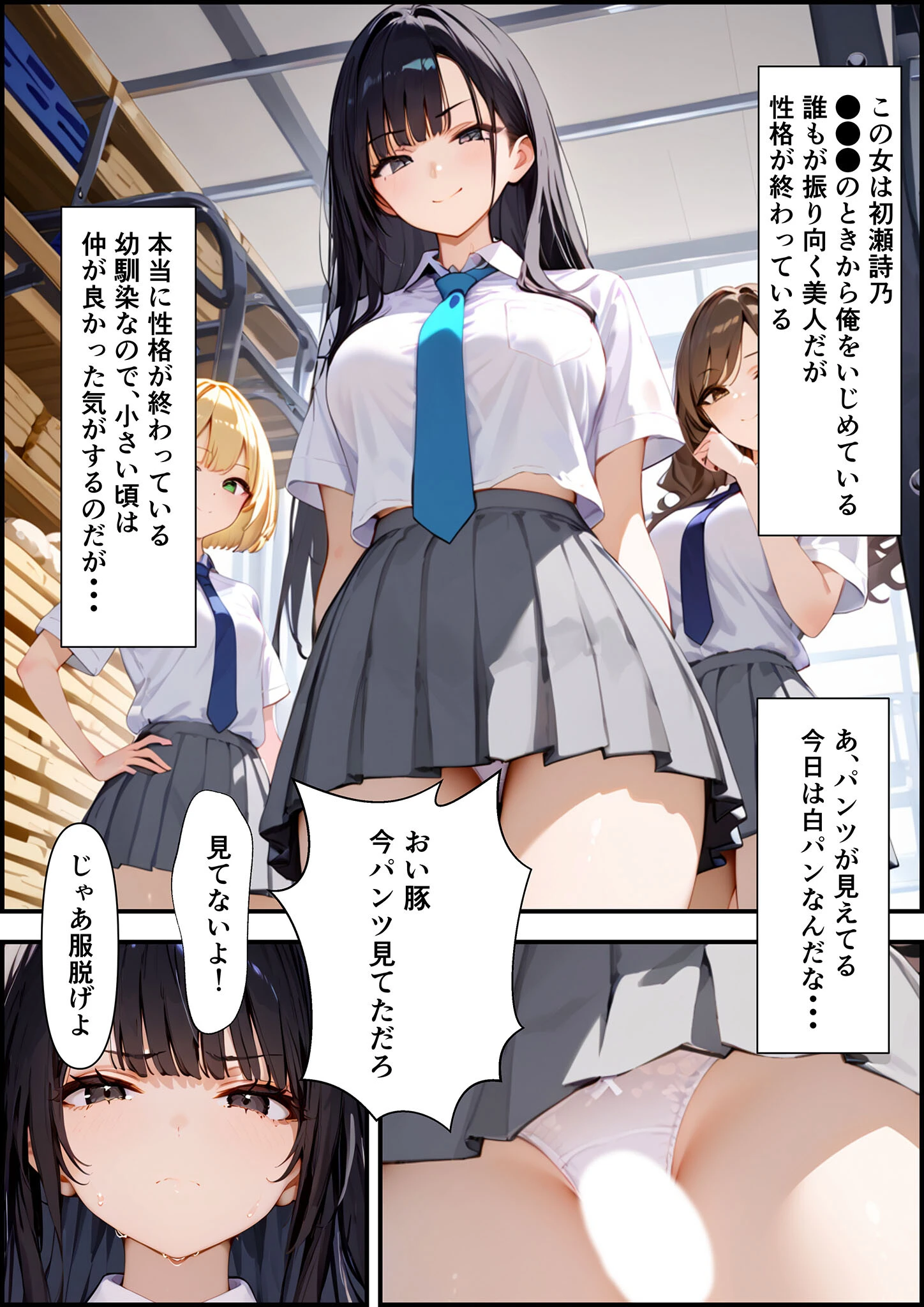 ●●アプリでいじめっ子を肉●●にする話ページ6