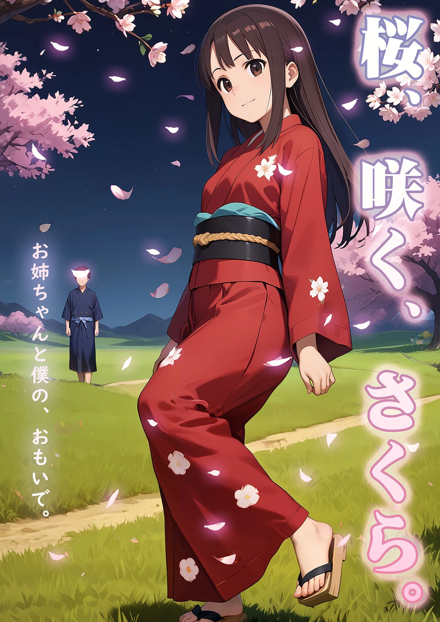 桜、咲く、さくら。 モザイク版ページ3