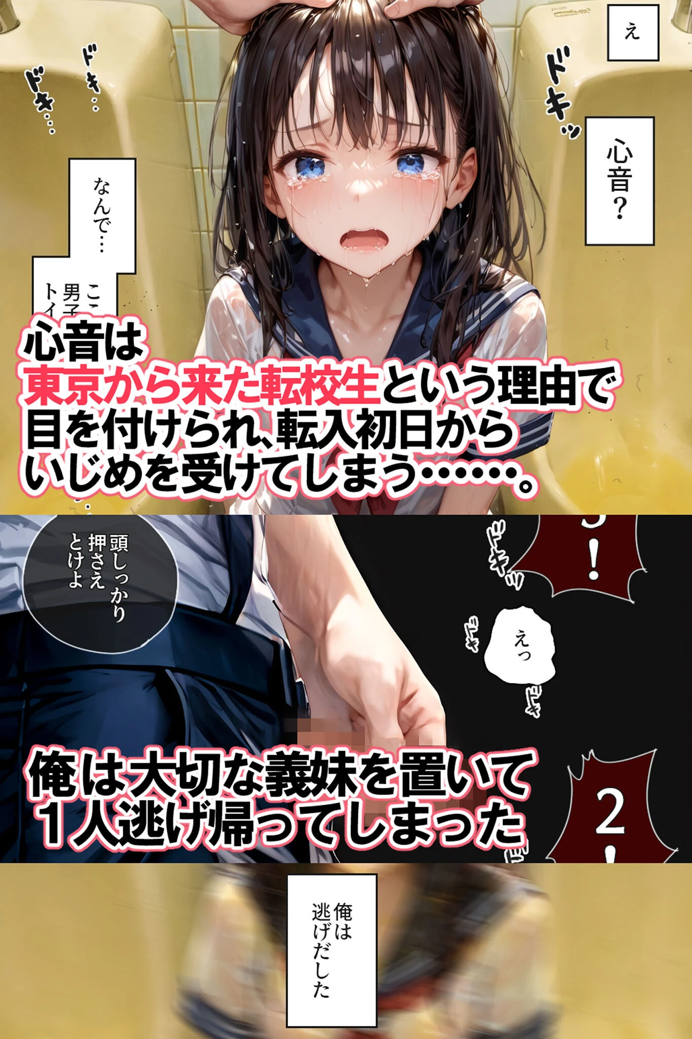 逃げてもいいんだよ 完全版 モザイク版ページ4