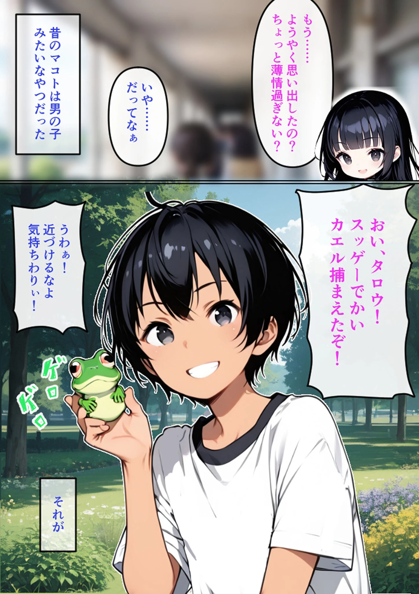 男の子みたいだった幼馴染が再会したら義父の女になってた モザイク版ページ3