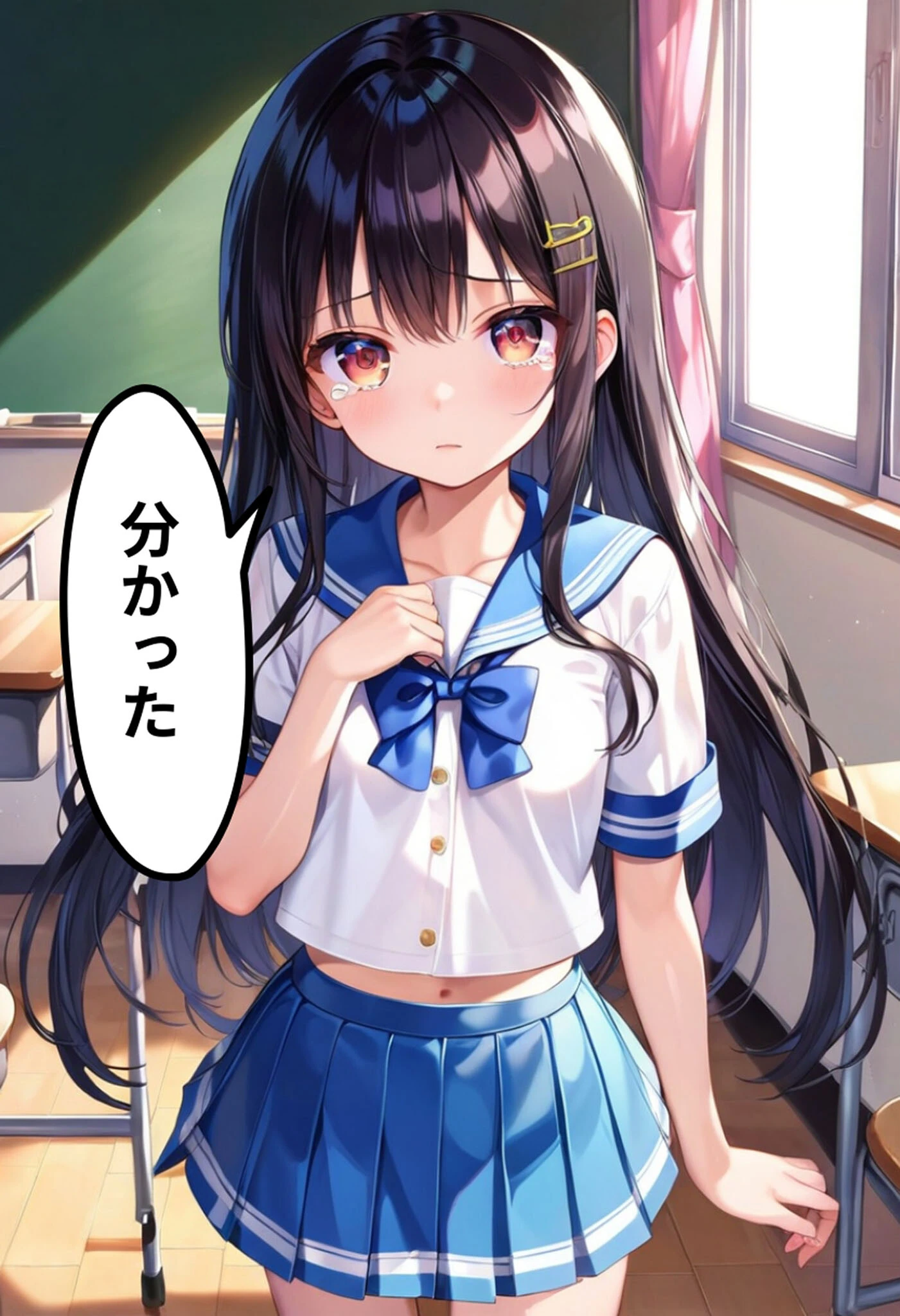学園NO.1のみなみちゃんの弱みを握ってエッチする話 モザイク版ページ7