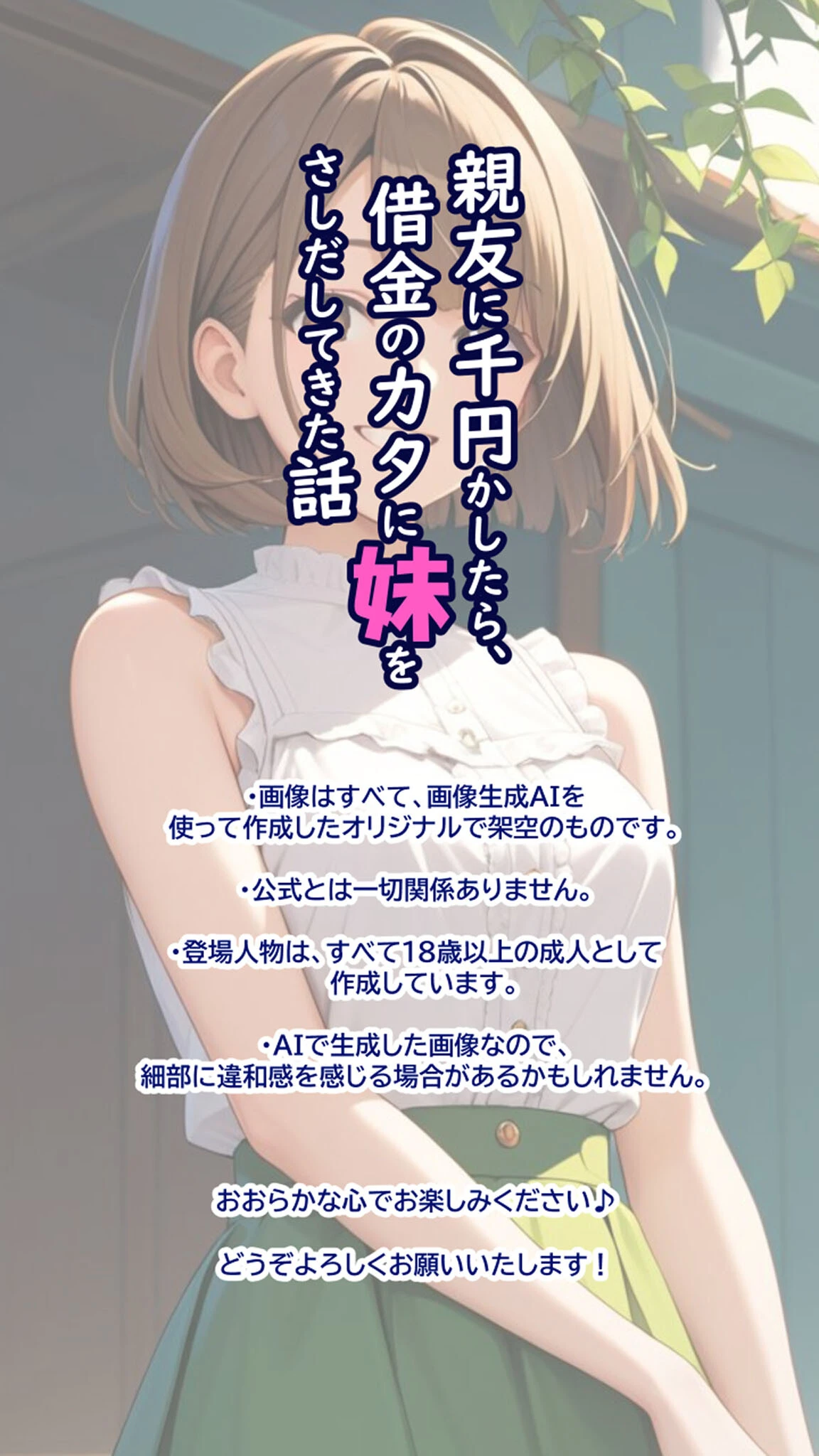 親友に千円かしたら、借金のカタに妹をさしだしてきた話前編 モザイク版ページ4