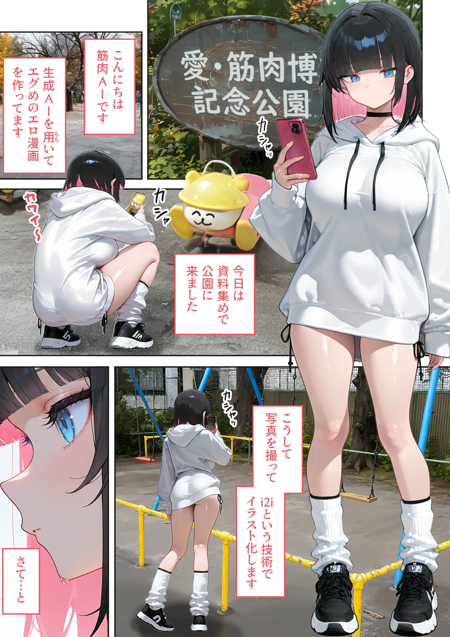 エロ漫画家の過激でキケンな突撃取材 〜お前が便所になるんだよ！〜 モザイク版ページ4