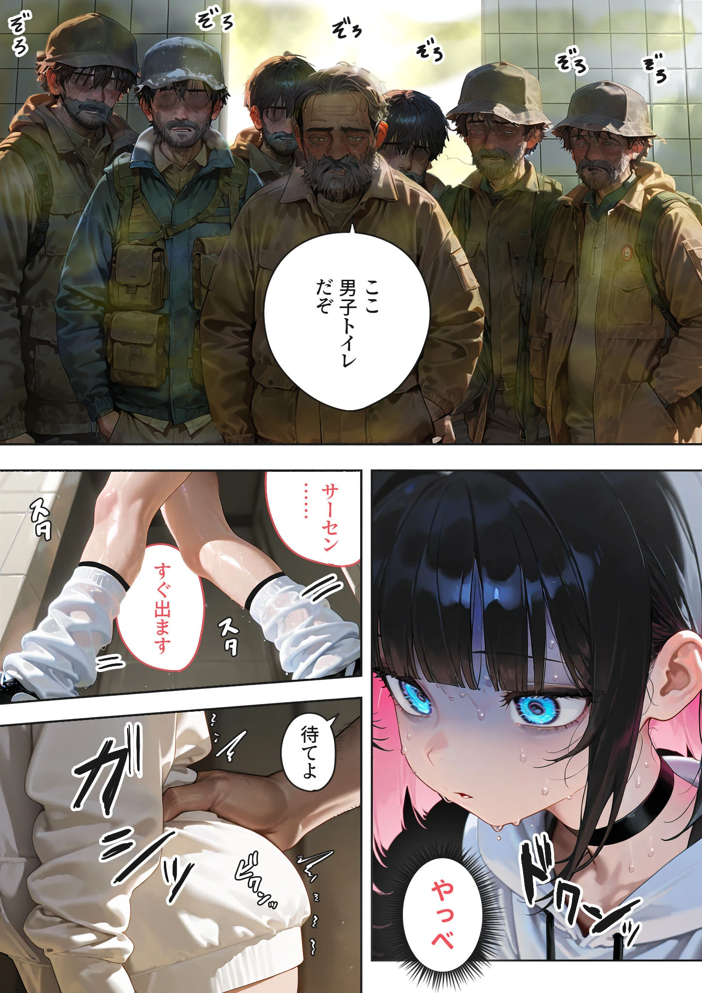 エロ漫画家の過激でキケンな突撃取材 〜お前が便所になるんだよ！〜 モザイク版ページ8