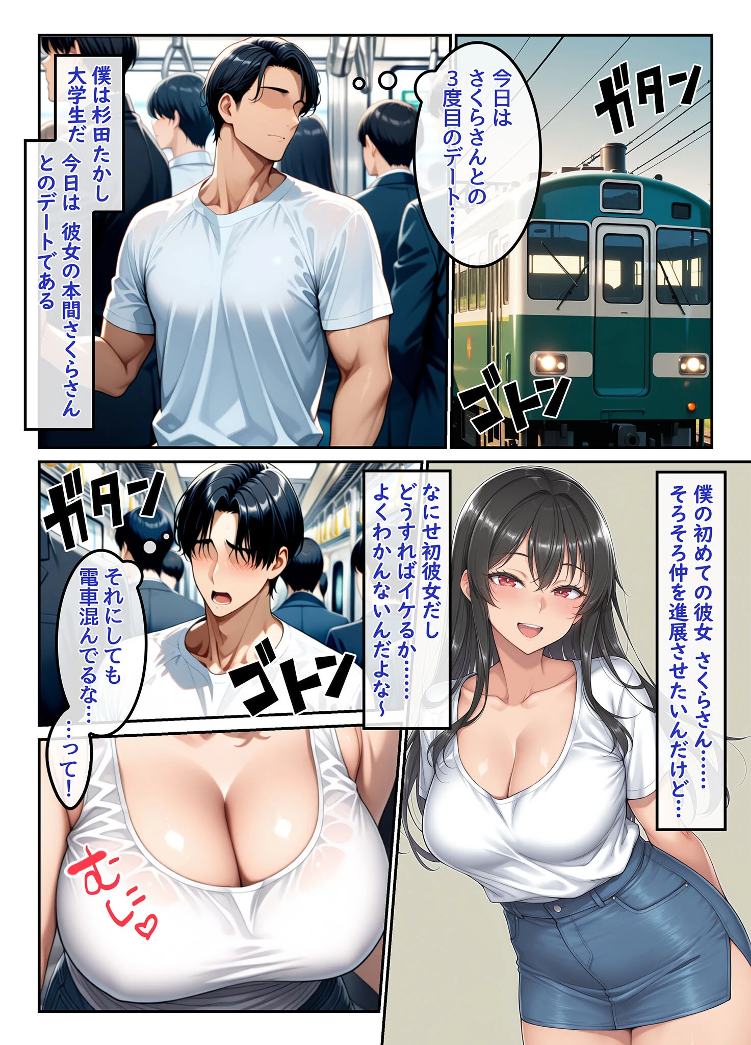 彼女の母親を●●してしまった俺、許されないはずの快楽に堕ちていく話 モザイク版ページ3