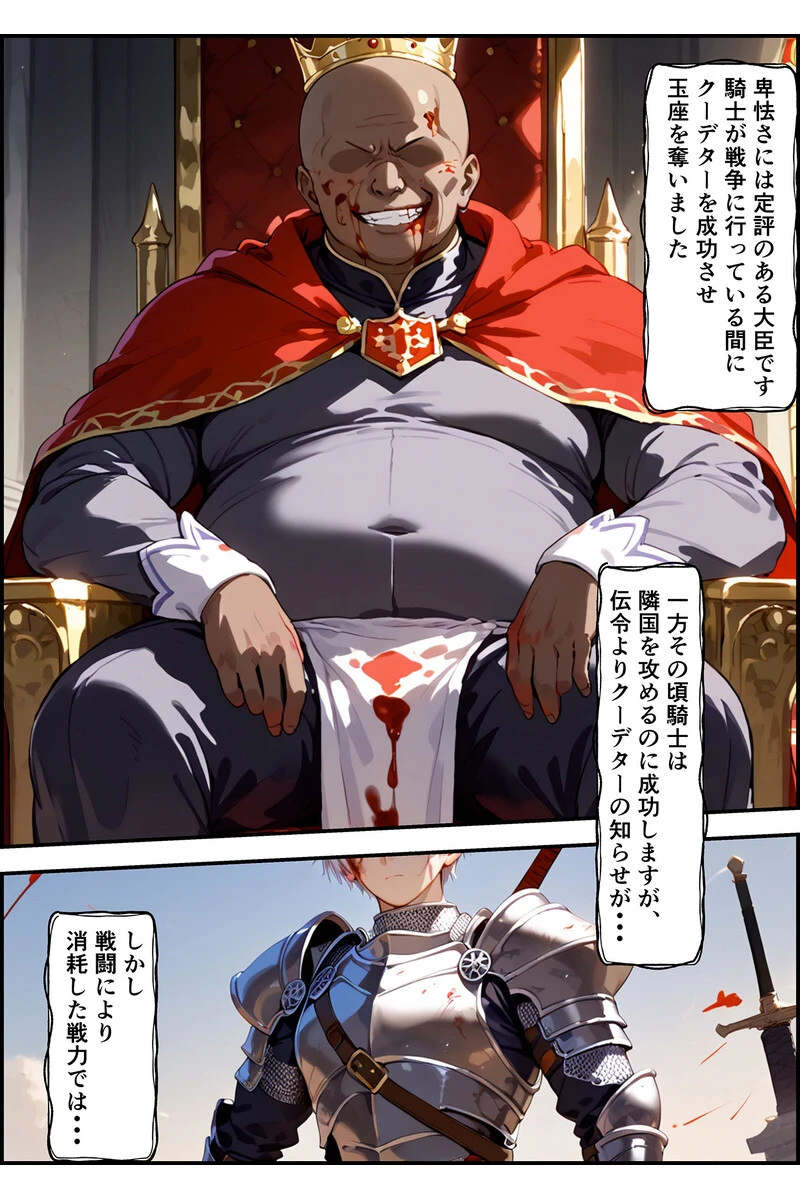エルドリア王国物語 総集編 〜お姫様と騎士団長が発情メス穴玩具に堕ちる話〜 モザイク版ページ12