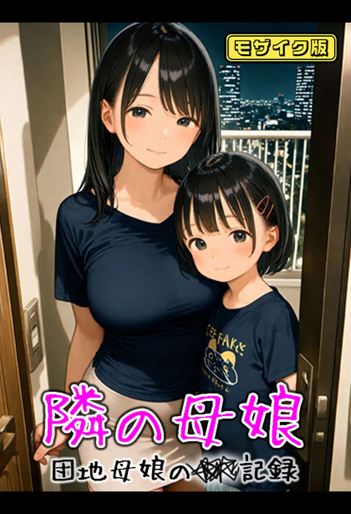 となりの母娘 -- 団地母娘の●●記録 モザイク版