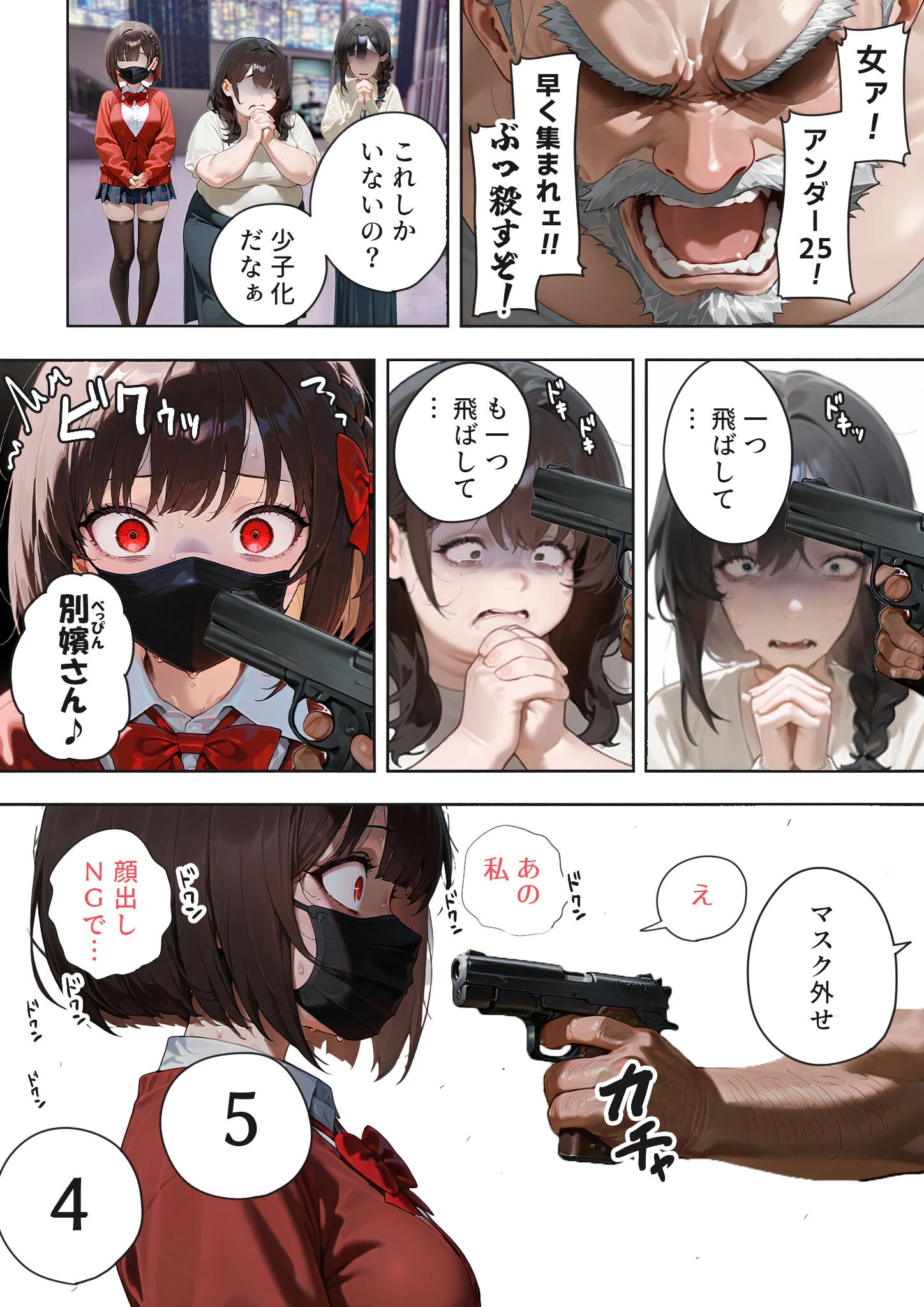 LIVEを止めるな! 〜画面の奥で●される幼馴染〜 モザイク版ページ6