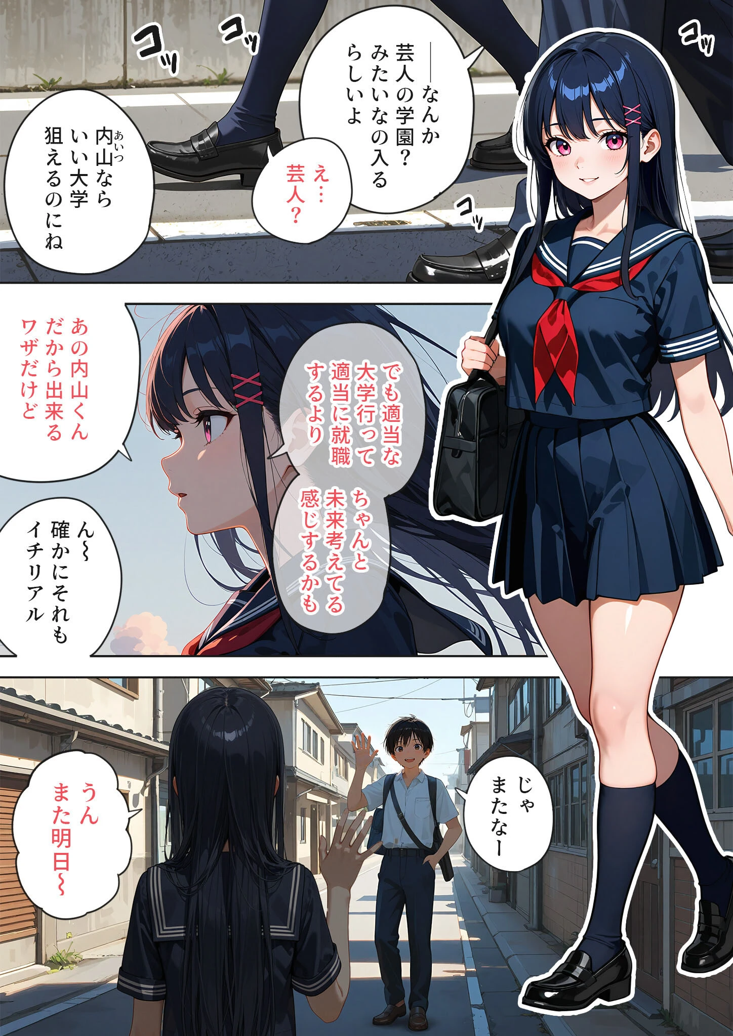 痰壺 〜あたしの声、聞こえてないのかな…〜 モザイク版ページ3