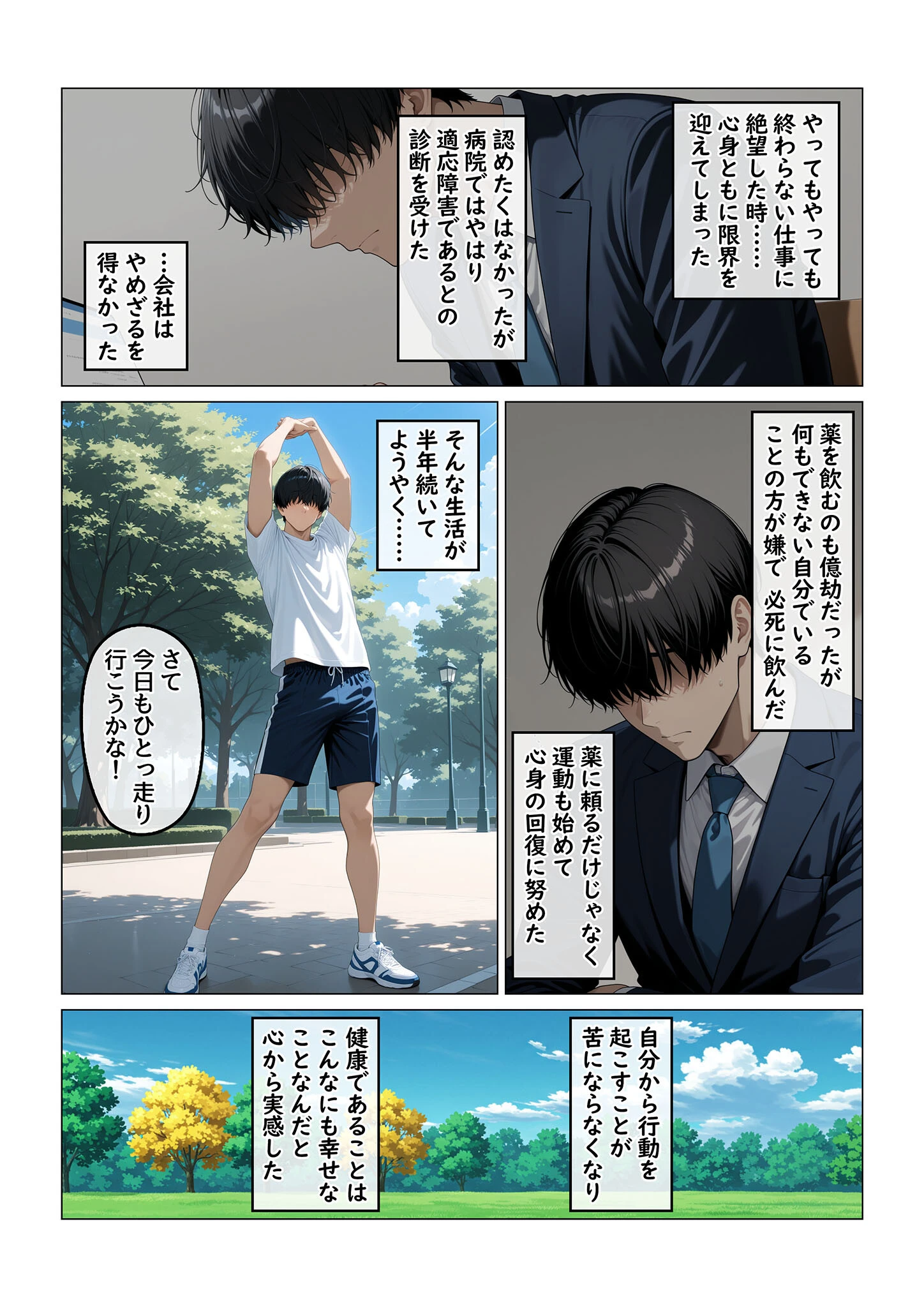 欲求不満を隠し続けてきた未亡人女将と汗だくで求め合う温泉宿の夜1 モザイク版ページ4