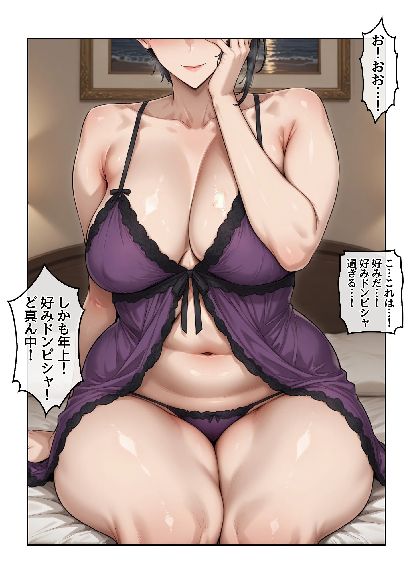指名したソープ嬢がまさかの女上司だった件1 モザイク版ページ10