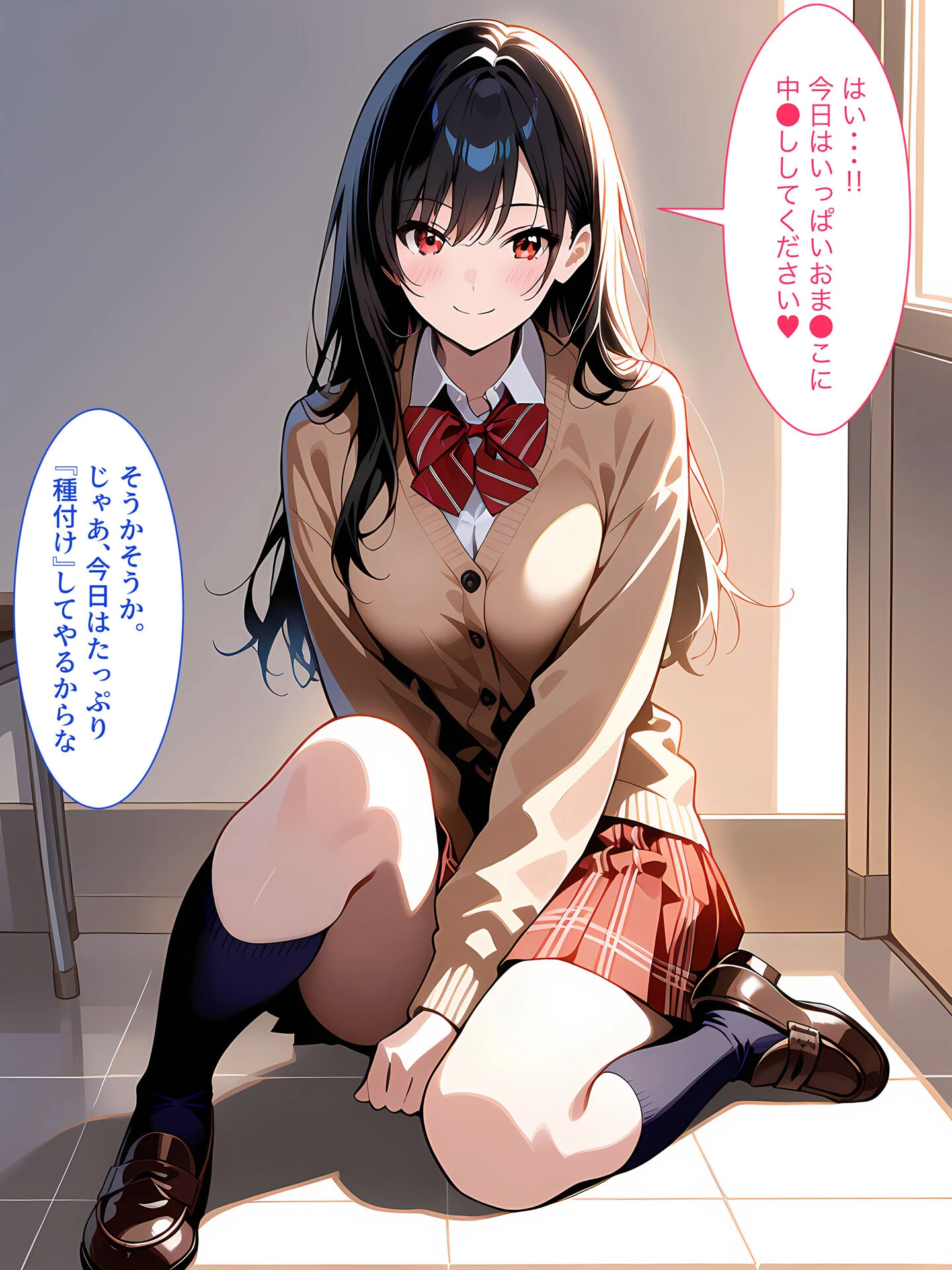 ●●●●種付けミッション 男が消えた世界で女子●の種付け担当に励むことになった件 モザイク版ページ5