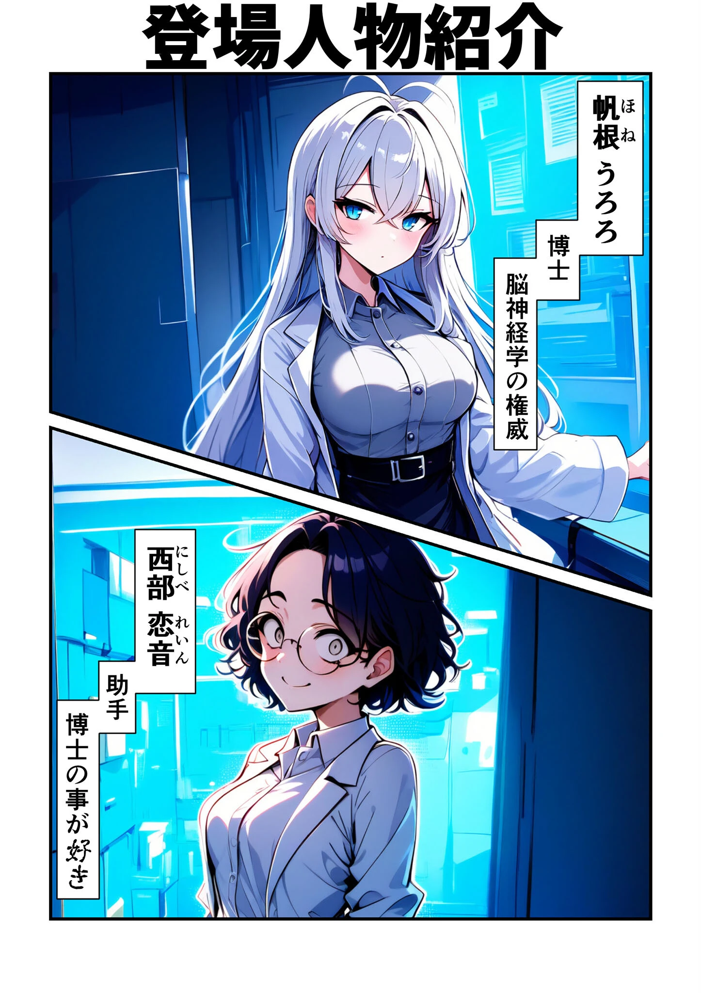 帆根博士の羞恥受難1 モザイク版ページ4