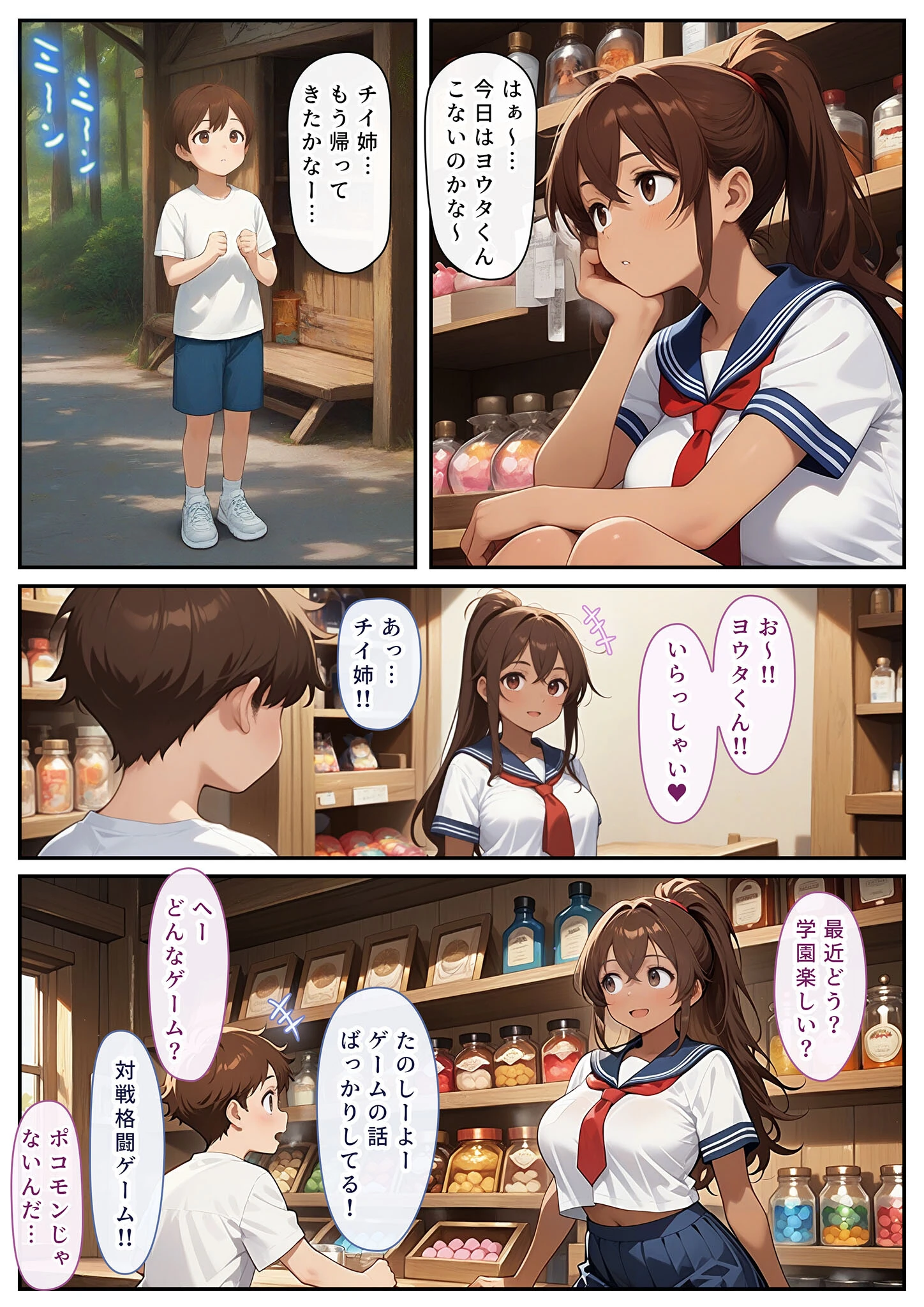 ゲーミングお姉ちゃん モザイク版ページ5
