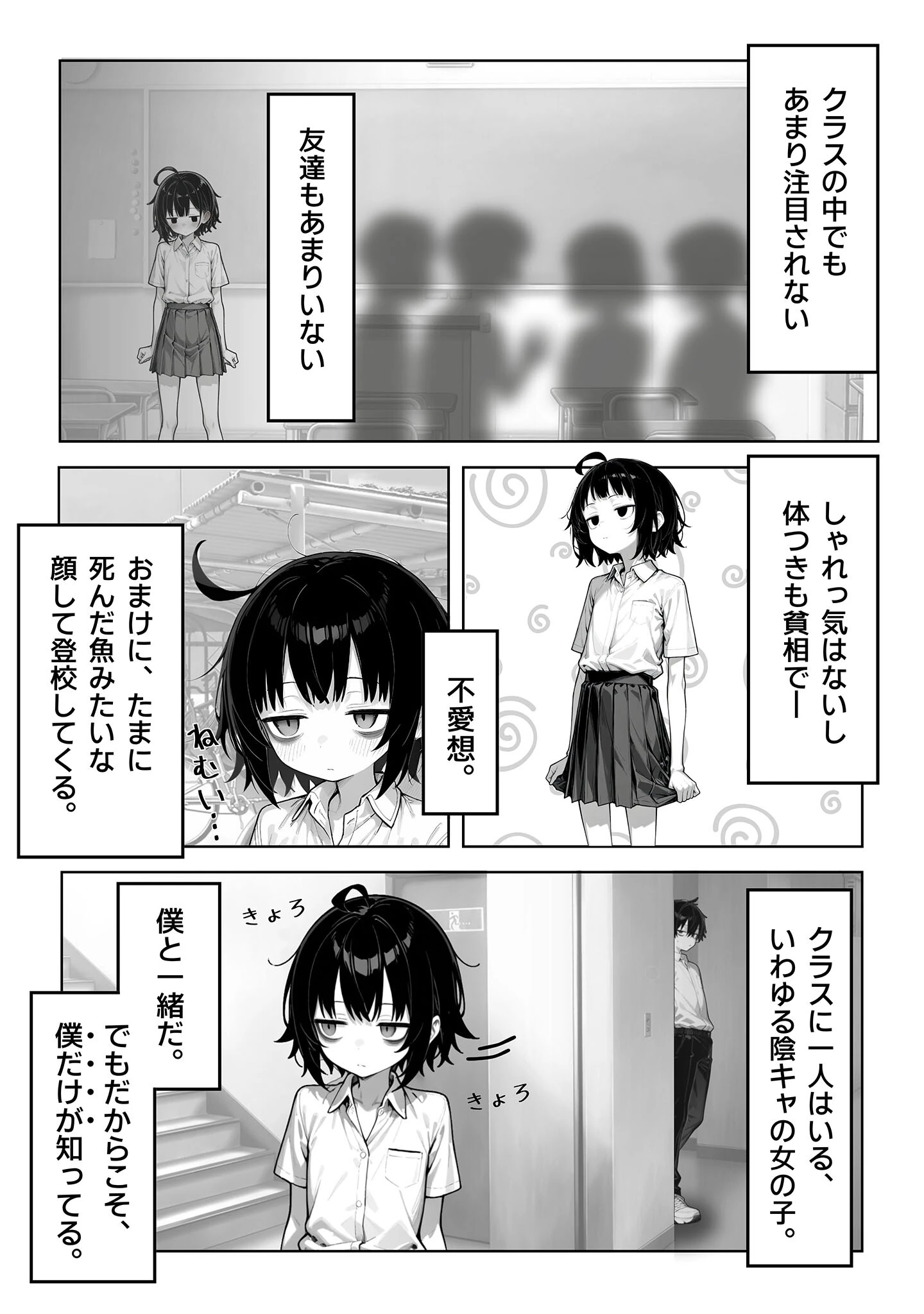 陰キャ（♂）と陰キャ（♀）の性活日誌 モザイク版ページ5