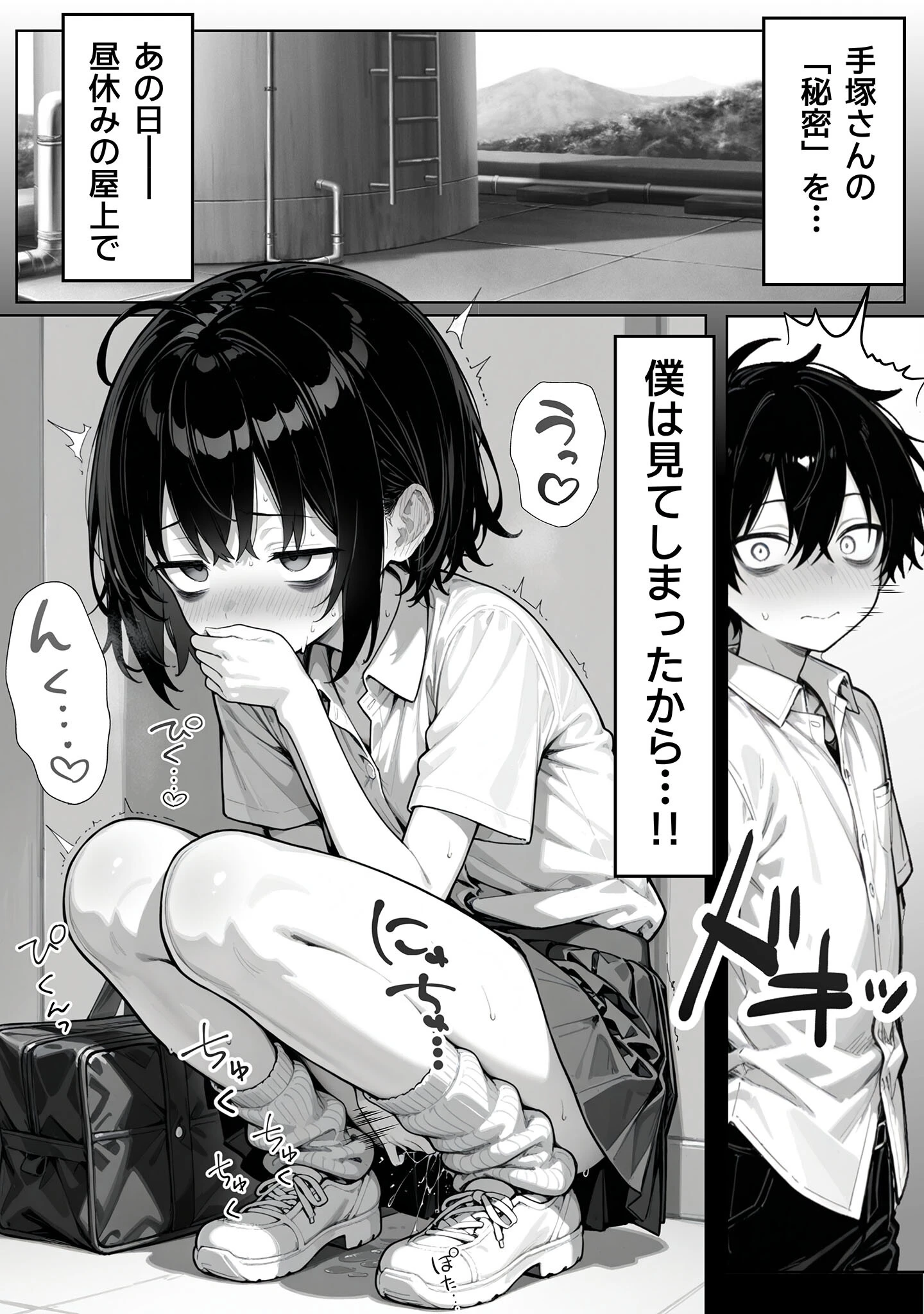 陰キャ（♂）と陰キャ（♀）の性活日誌 モザイク版ページ6