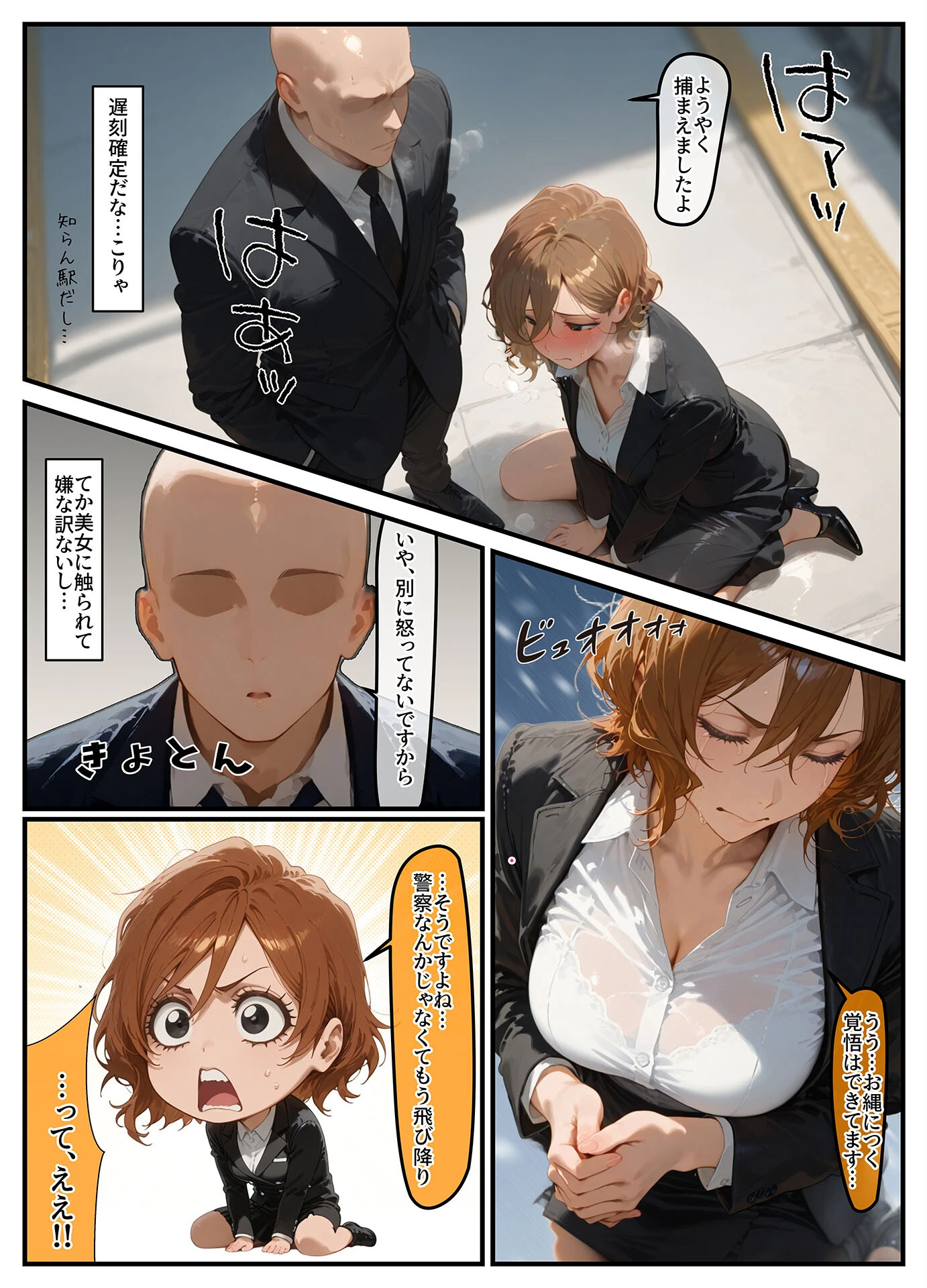 貞操逆転世界では元推し達が処女をこじらせてチ●媚びしてくる モザイク版ページ8