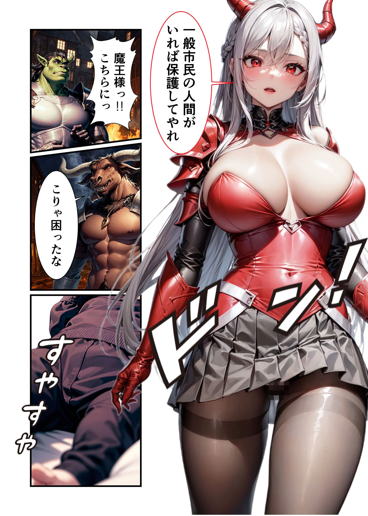 魔王が俺の女神様 モザイク版ページ8