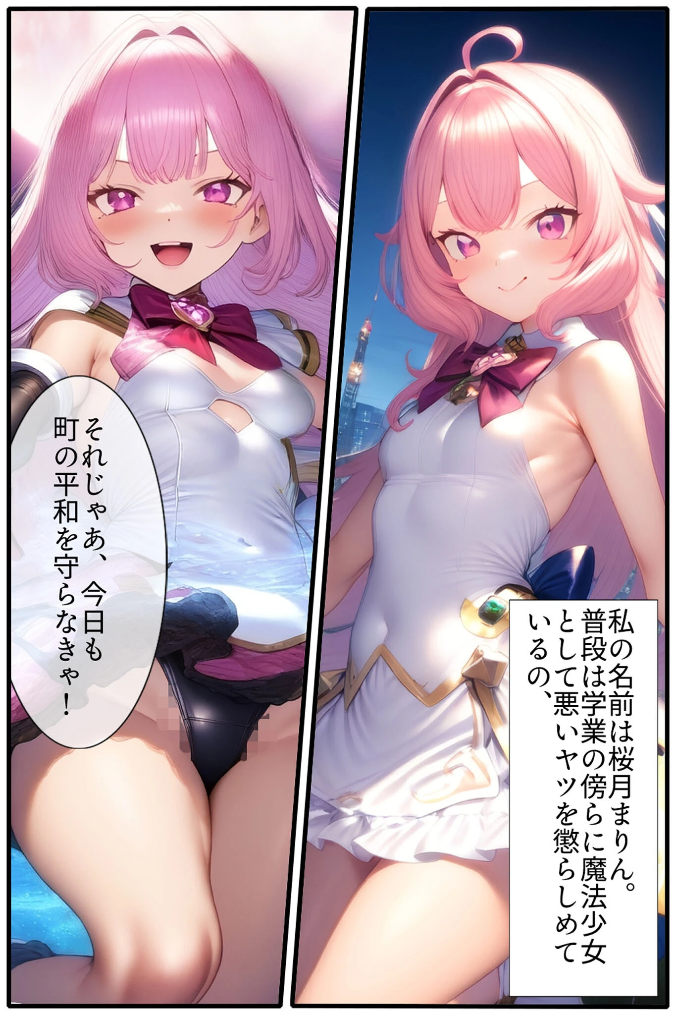 華聖麗姫スイートフラワーズ 1 〜淫濁まみれる・堕ちる麗姫〜 モザイク版ページ4