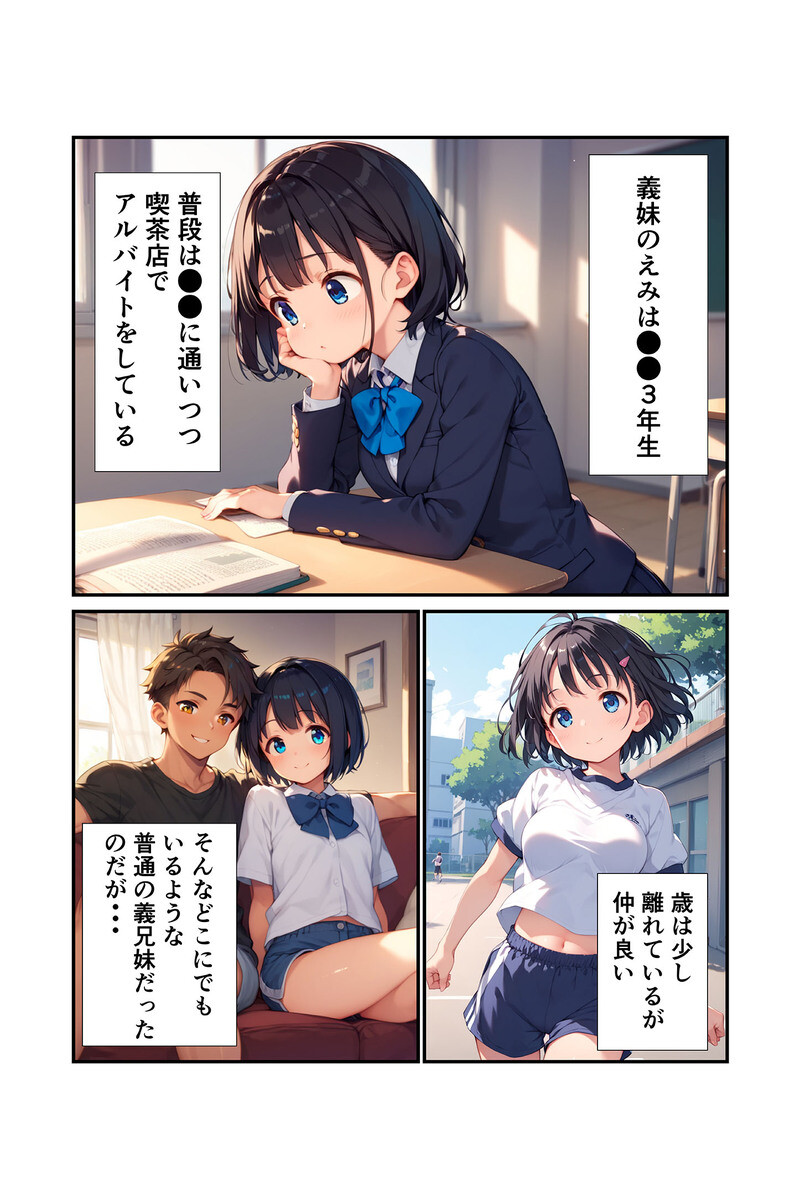 義妹は言いなり！ 〜お義兄ちゃんへのスケベなご奉仕〜 モザイク版ページ5