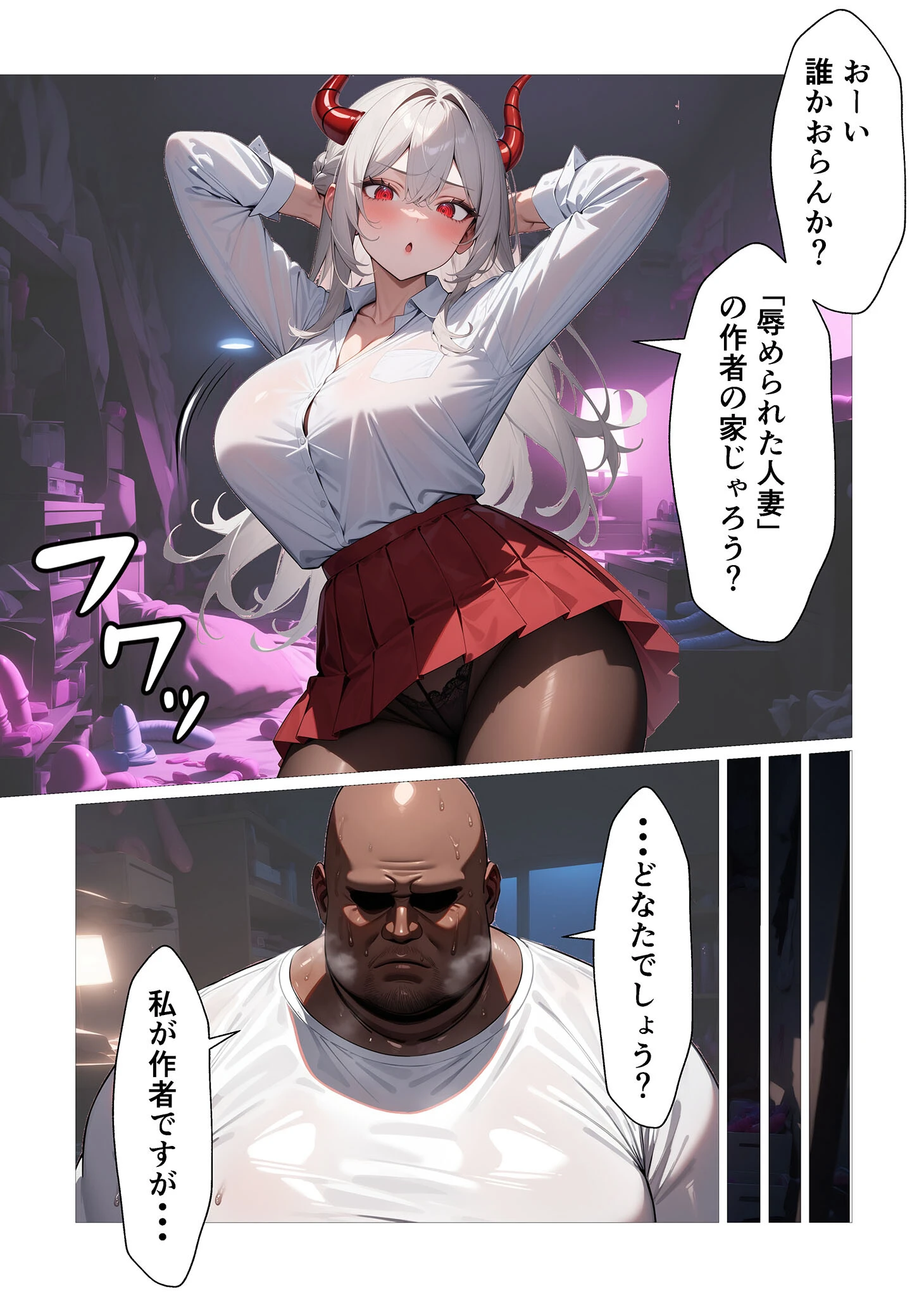 魔王様の秘密 モザイク版ページ12