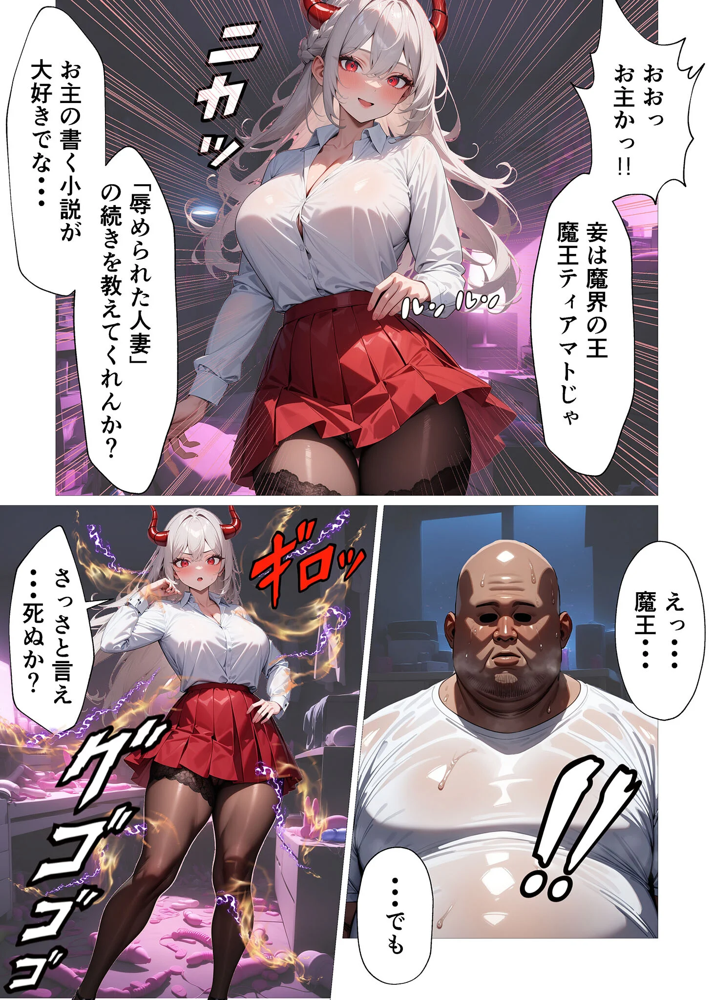魔王様の秘密 モザイク版ページ13