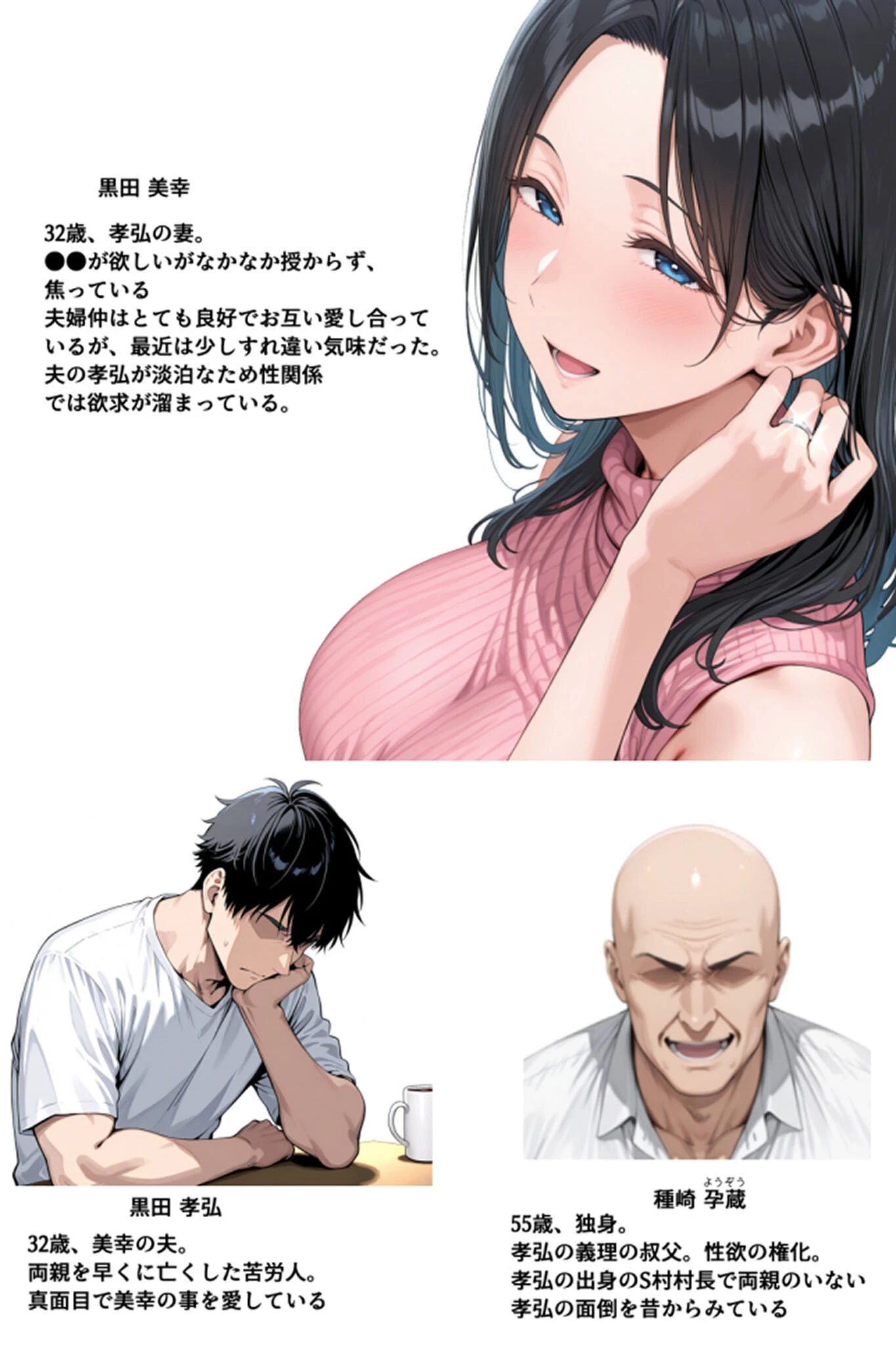 ●●を欲しがる俺の妻がなぜかドスケベ巫女服でNTRれた件 モザイク版ページ3