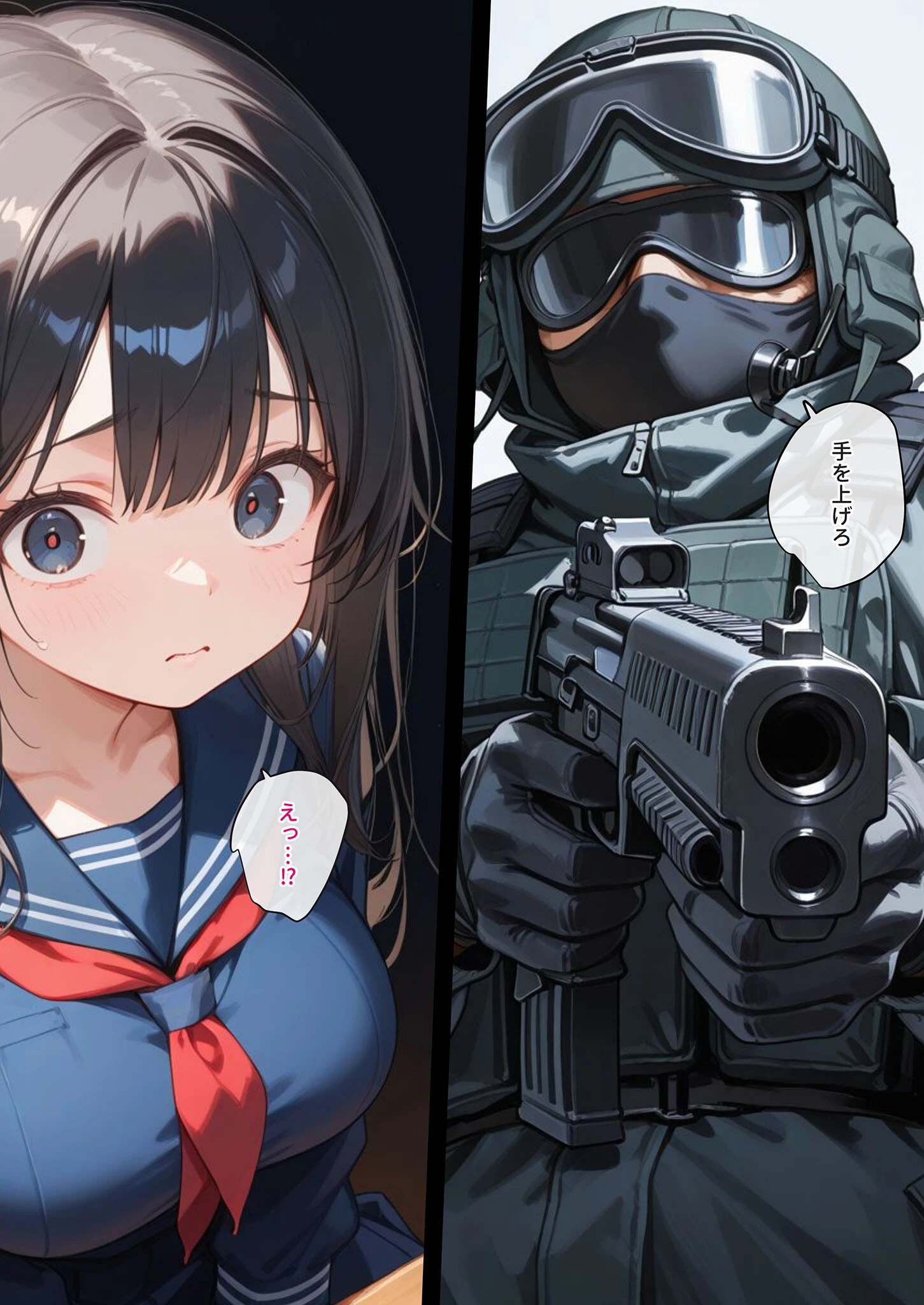 学園を占拠したテロリストがド変態だったら モザイク版ページ5