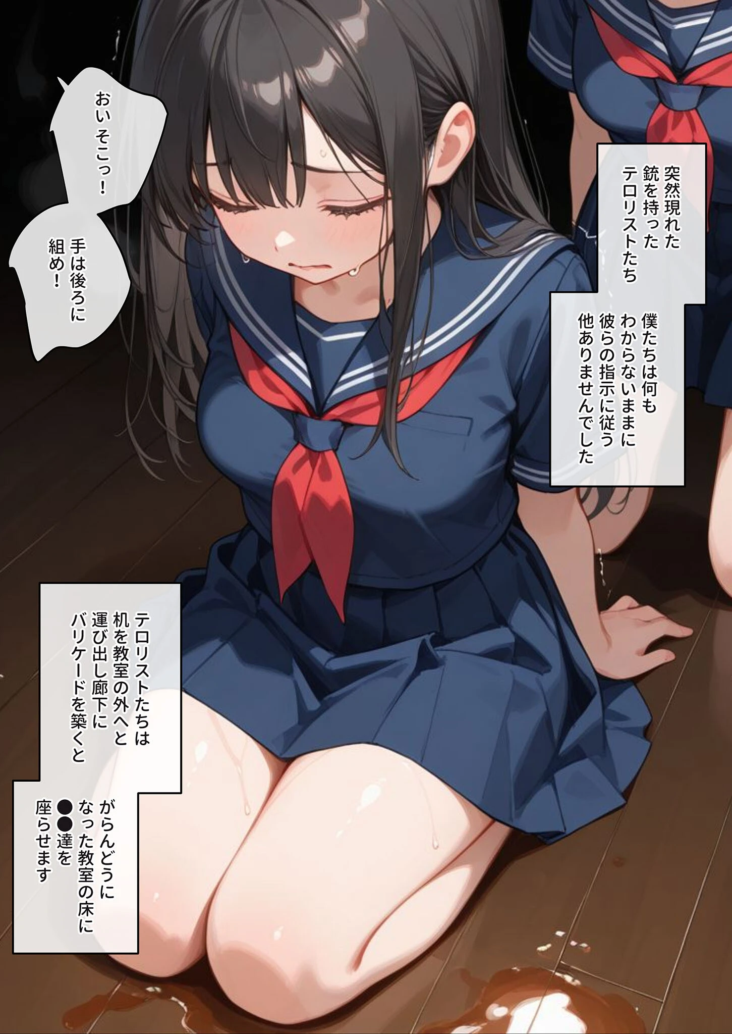 学園を占拠したテロリストがド変態だったら モザイク版ページ6