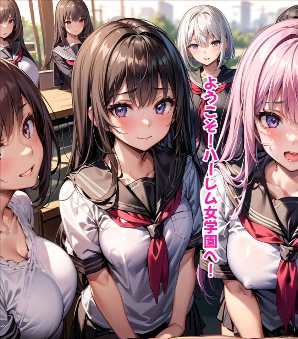 ハーレム女学園〜ハメてもハメても終わらない●●●●だらけのハーレム学園生活〜 モザイク版ページ7