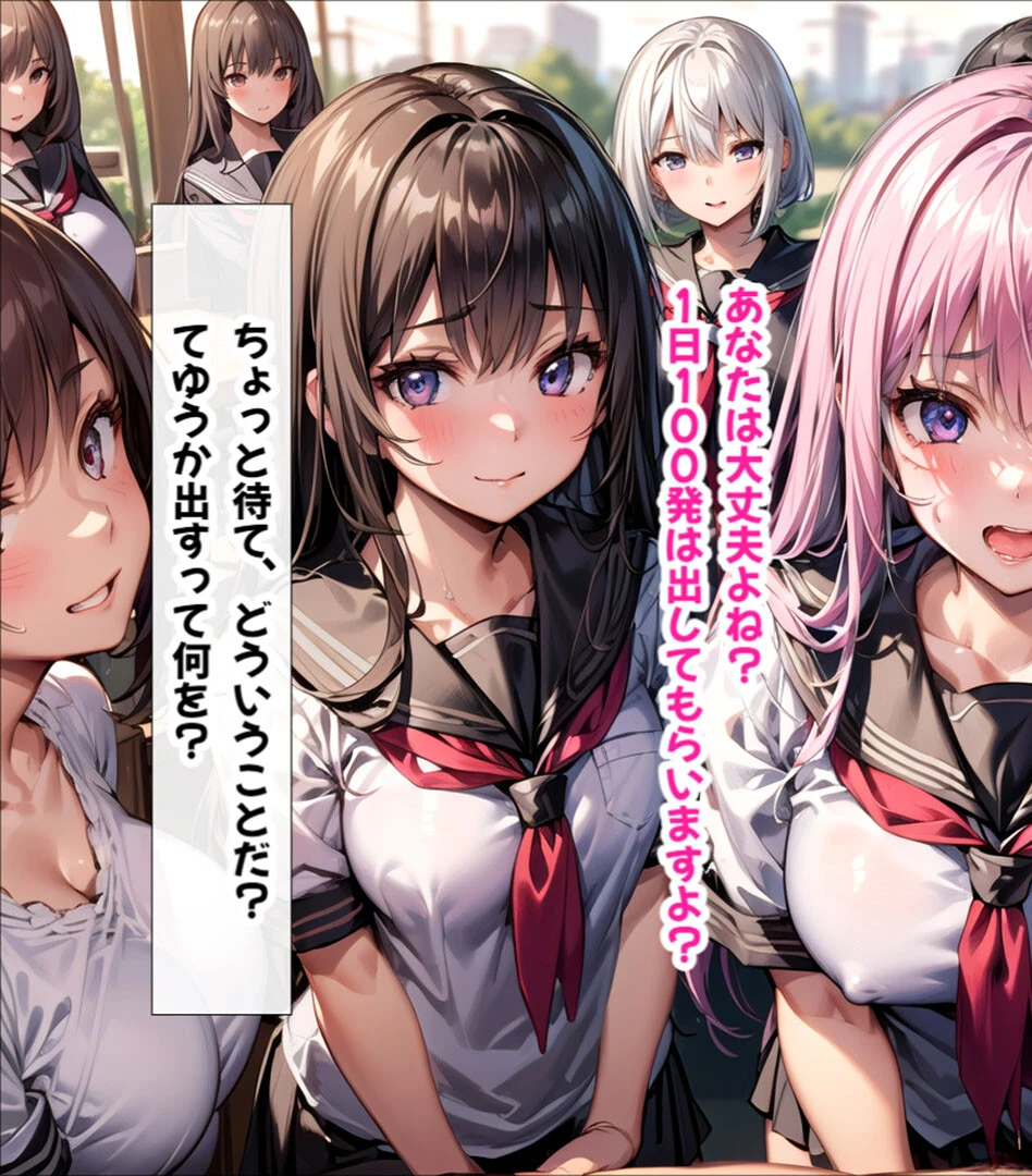 ハーレム女学園〜ハメてもハメても終わらない●●●●だらけのハーレム学園生活〜 モザイク版ページ9
