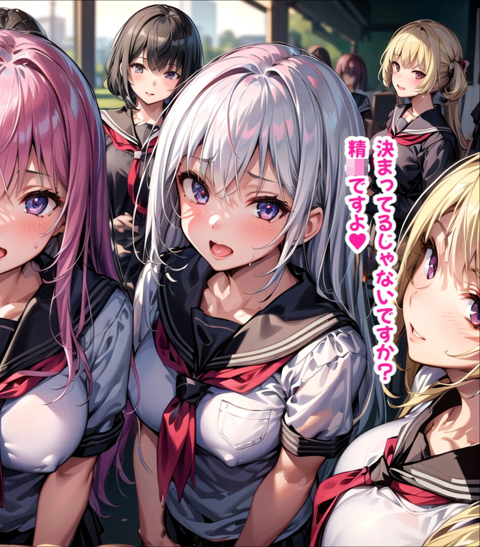 ハーレム女学園〜ハメてもハメても終わらない●●●●だらけのハーレム学園生活〜 モザイク版ページ10