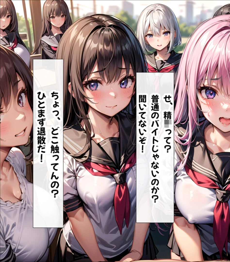 ハーレム女学園〜ハメてもハメても終わらない●●●●だらけのハーレム学園生活〜 モザイク版ページ11