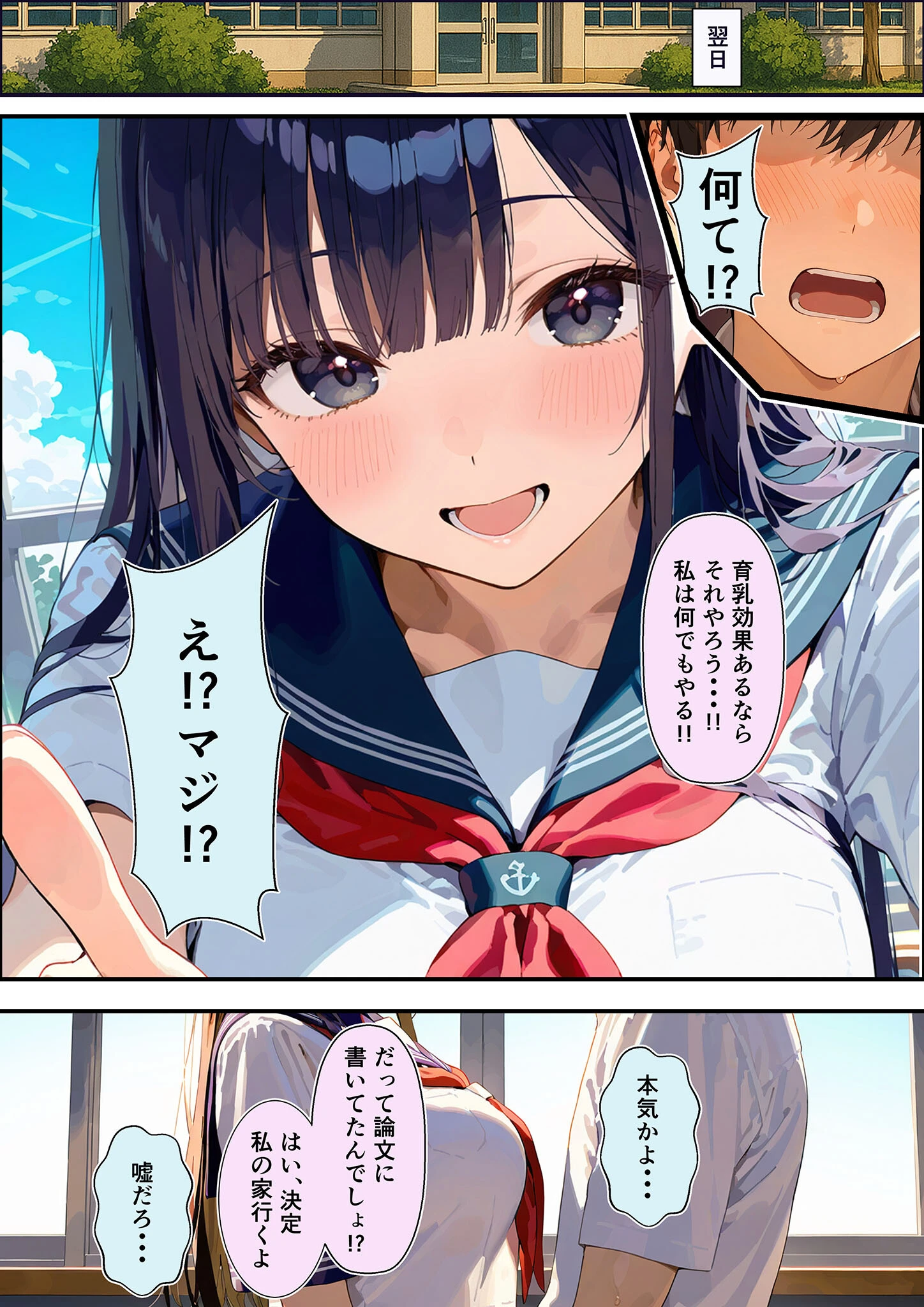 グラドル志望の強気な同級生を騙してメス堕ちさせた話 モザイク版ページ14