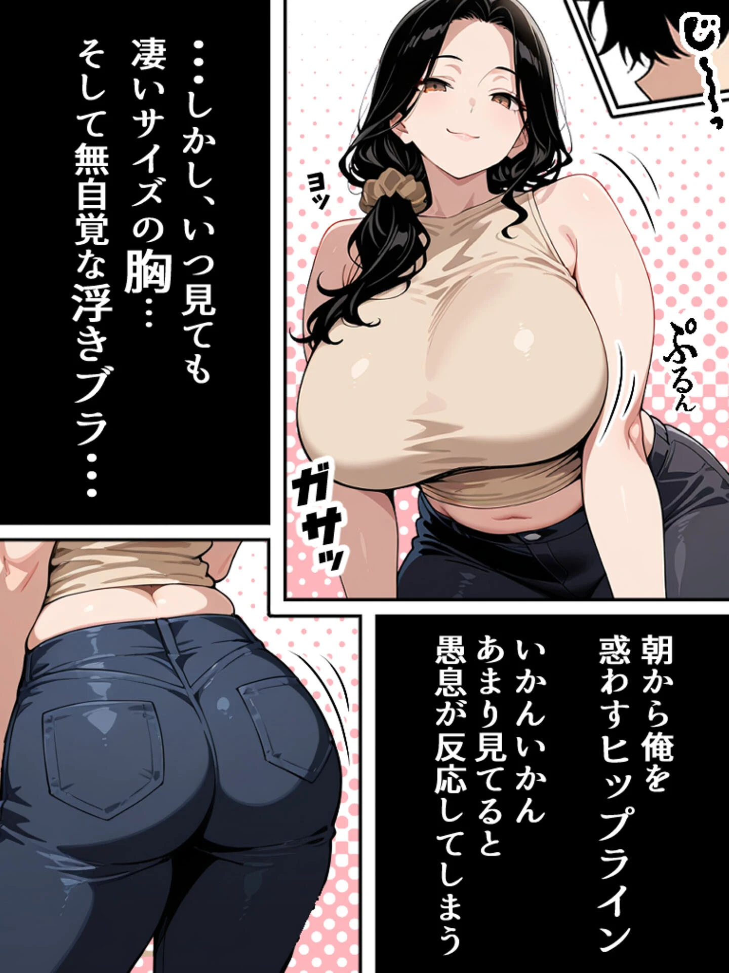 距離感バグった人妻に沼らされる男の話（1） モザイク版ページ5