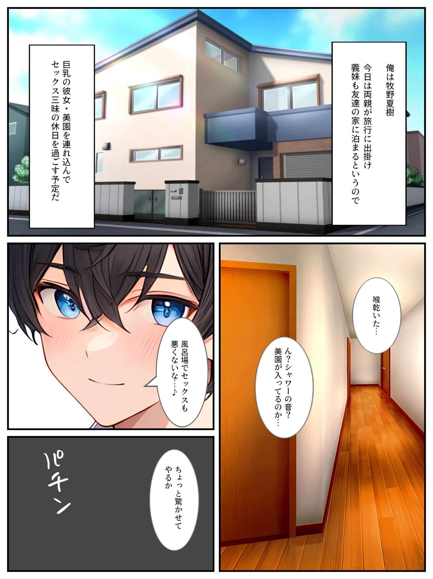 彼女と間違えて、義妹とセックスしてしまった！ モザイク版ページ9