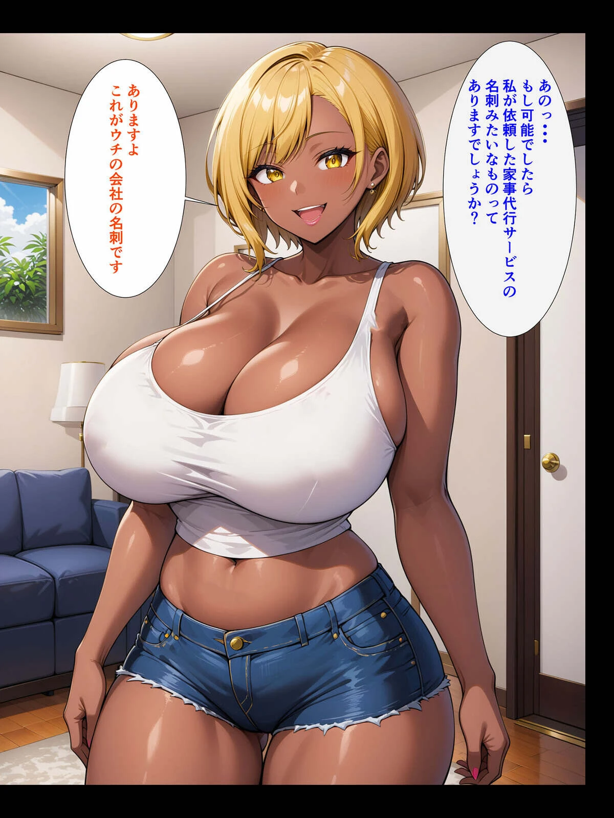 クズ男たちからギャル母娘を寝取って幸せにするお話 総集編 モザイク版ページ12