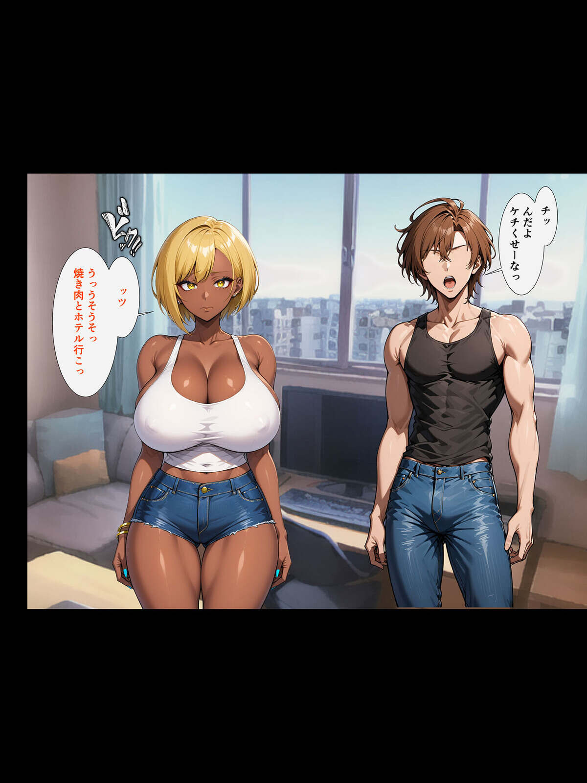 クズ男たちからギャル母娘を寝取って幸せにするお話 総集編 モザイク版ページ39