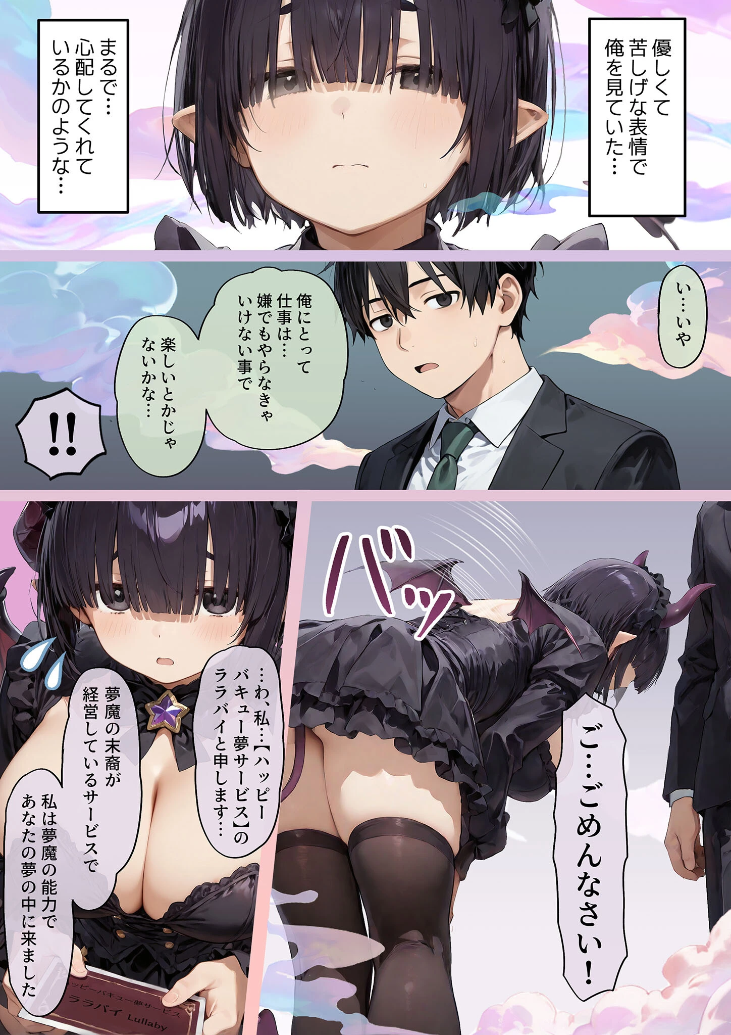 夢見のララバイ モザイク版ページ7