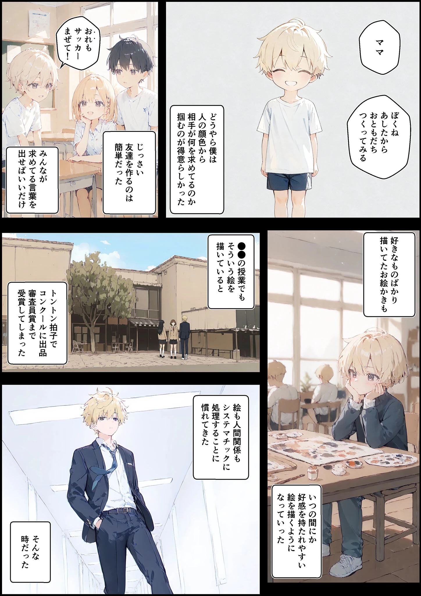 君と僕の額縁 モザイク版ページ4