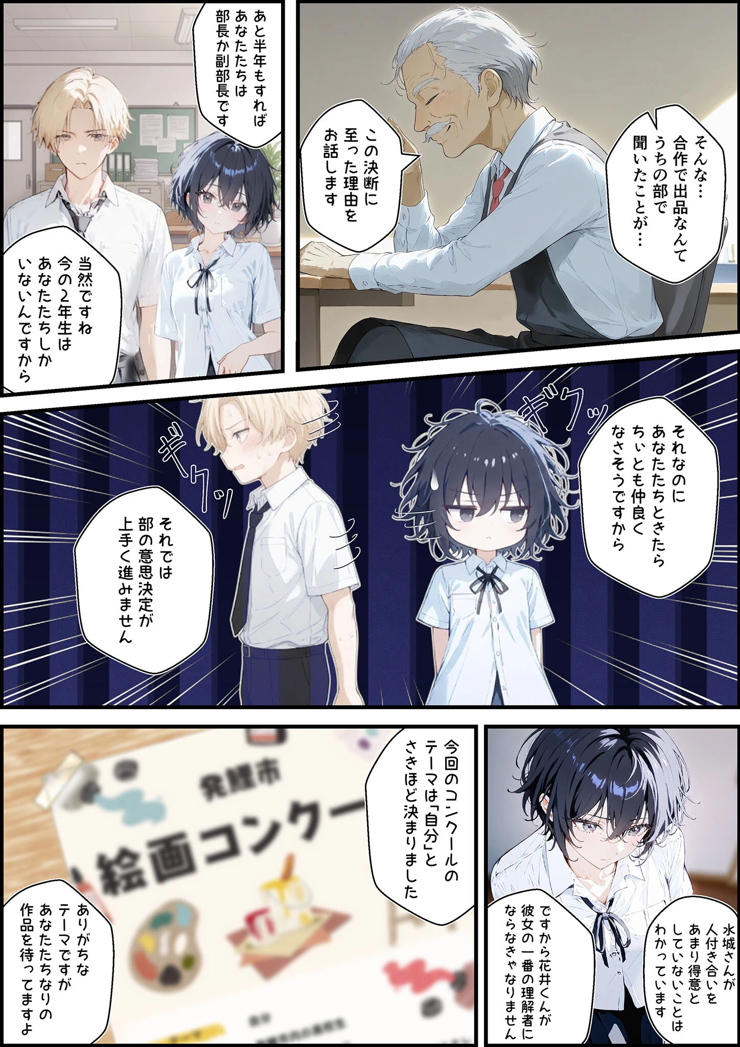 君と僕の額縁 モザイク版ページ12