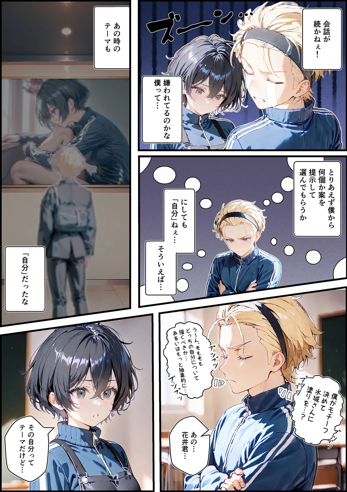 君と僕の額縁 モザイク版ページ15